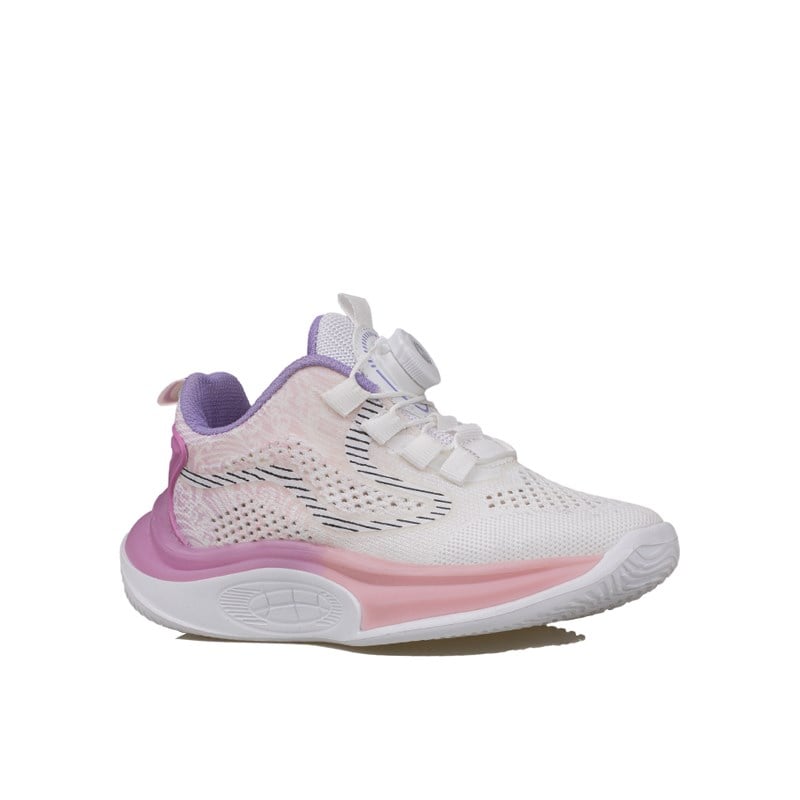 Trend Adımlar Lila  Çocuk Ayarlanabilir Dial Sistem Sneaker