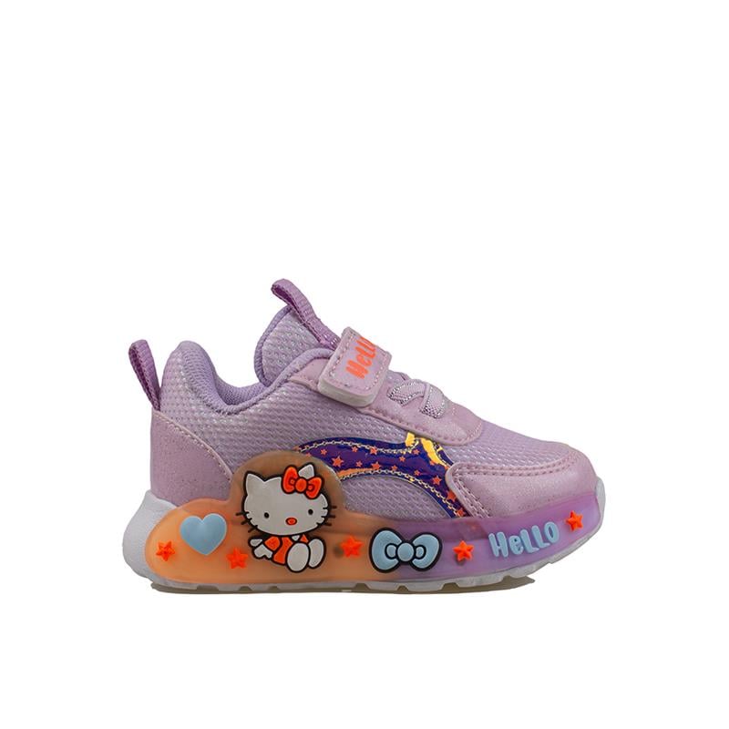 Trend Adımlar Lila  Kız Çocuk Işıklı Bebe Sneaker