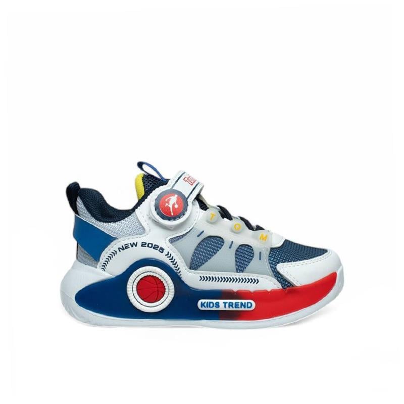 Trend Adımlar Mavi  Erkek Çocuk Ultra Hafif Yarım Boğaz Sneaker
