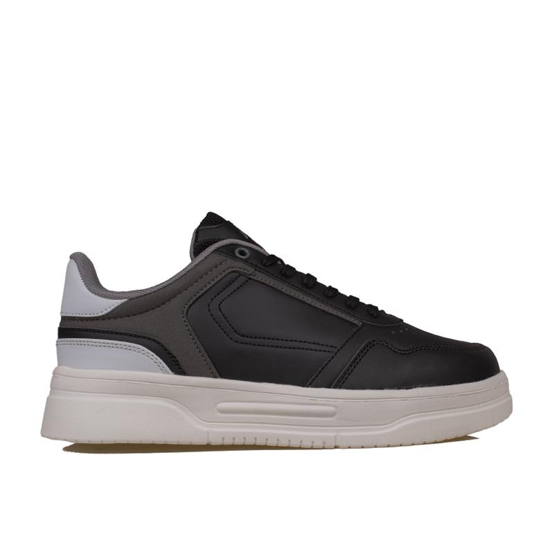 Trend Adımlar Siyah  Kalın Taban Erkek Sneaker