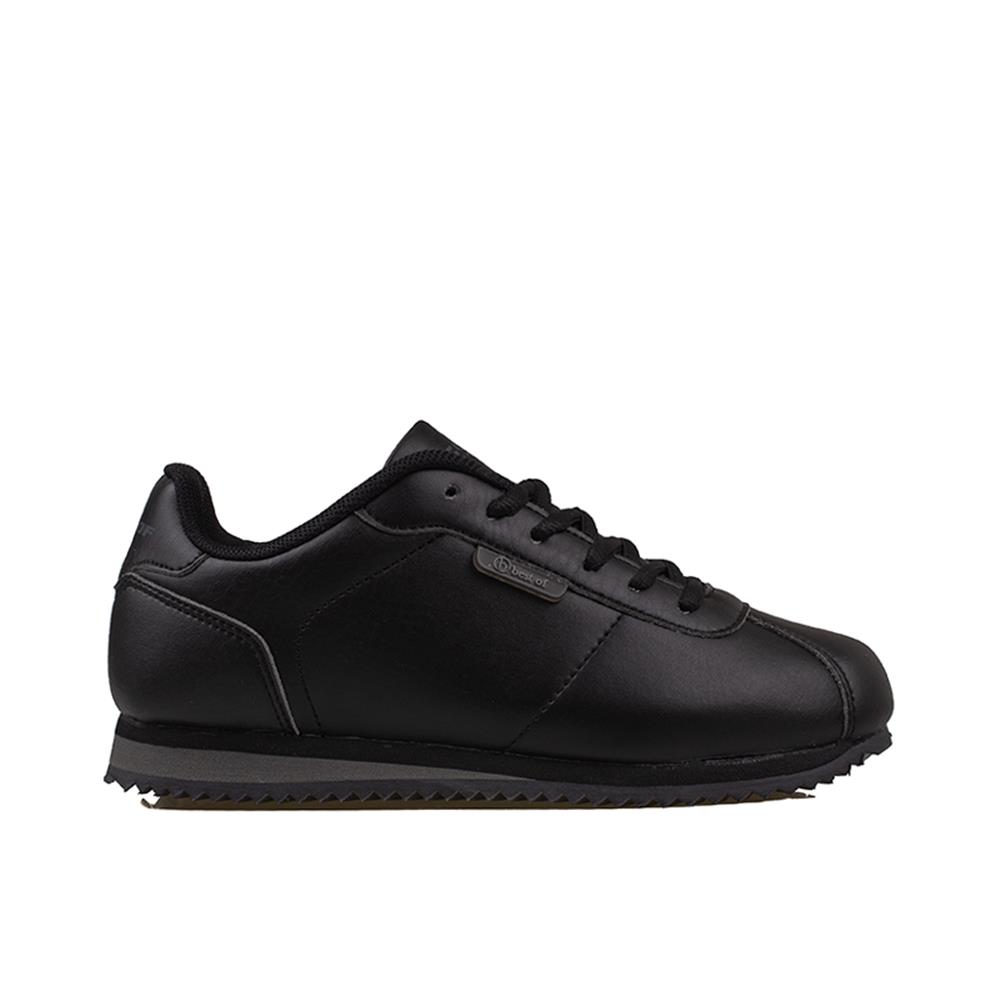 Trend Adımlar Siyah  Sıfır Taban Unisex Kort Sneaker