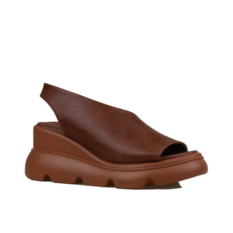 Trend Adımlar Taba  Kalın Taban Ultra Hafif Yan Kapalı Kadın Sandalet