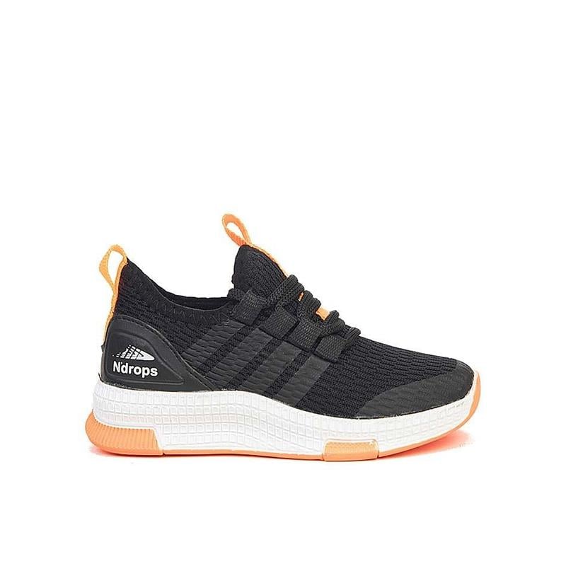 Trend Adımlar Turuncu  Unisex Patik Lastikli Çocuk Spor Ayakkab
