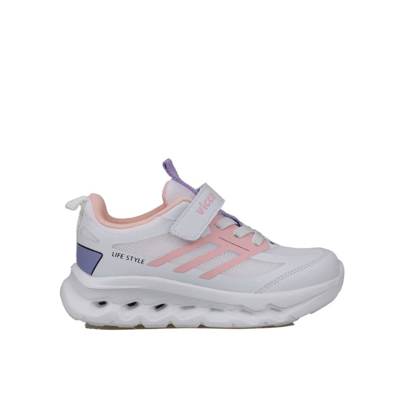 Vicco Beyaz  Jungle Havalı Taban Çocuk Sneaker