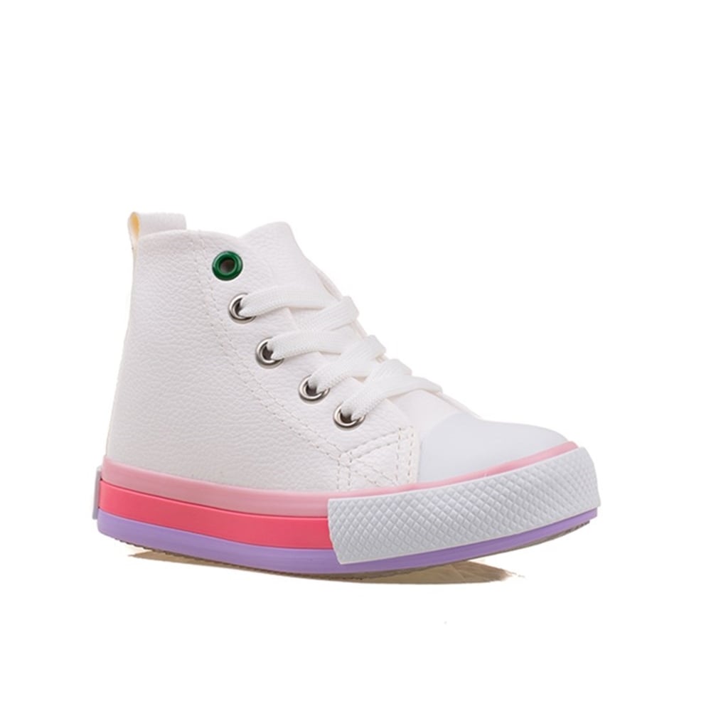 Vicco Beyaz Patik Roro Basic Çocuk Mevsimlik Bot