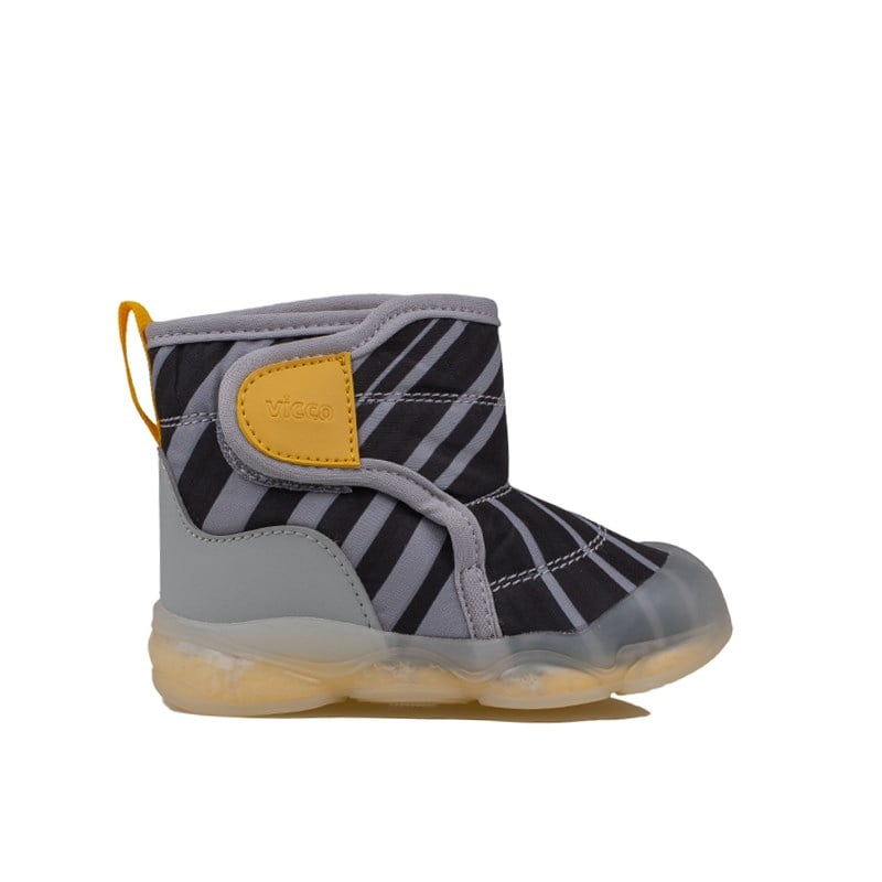 Vicco Gri  Helyum Cırtlı Işıklı İlk Adım Bebe Unisex Bot
