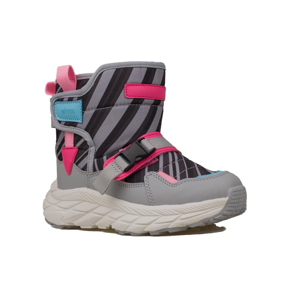 Vicco Gri  Karoo Unisex Çocuk Yünlü Ultra Hafif Kar Botu