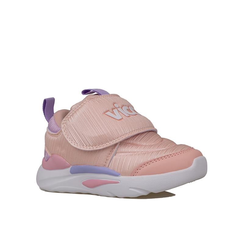Vicco Pudra  Mila Çocuk Ultra Hafif Cırtlı Sneaker