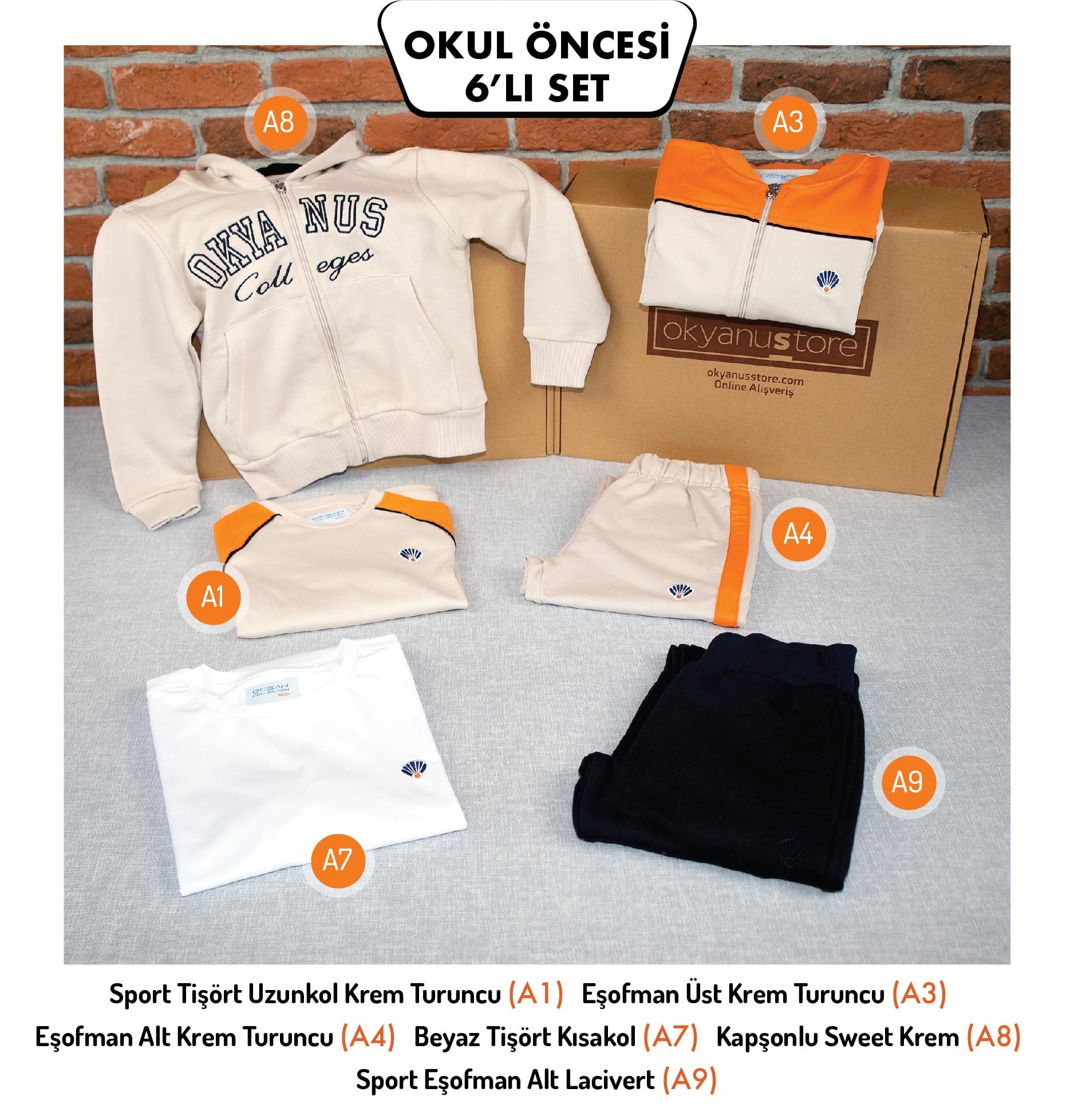 OKUL ÖNCESİ 6-LI SET
