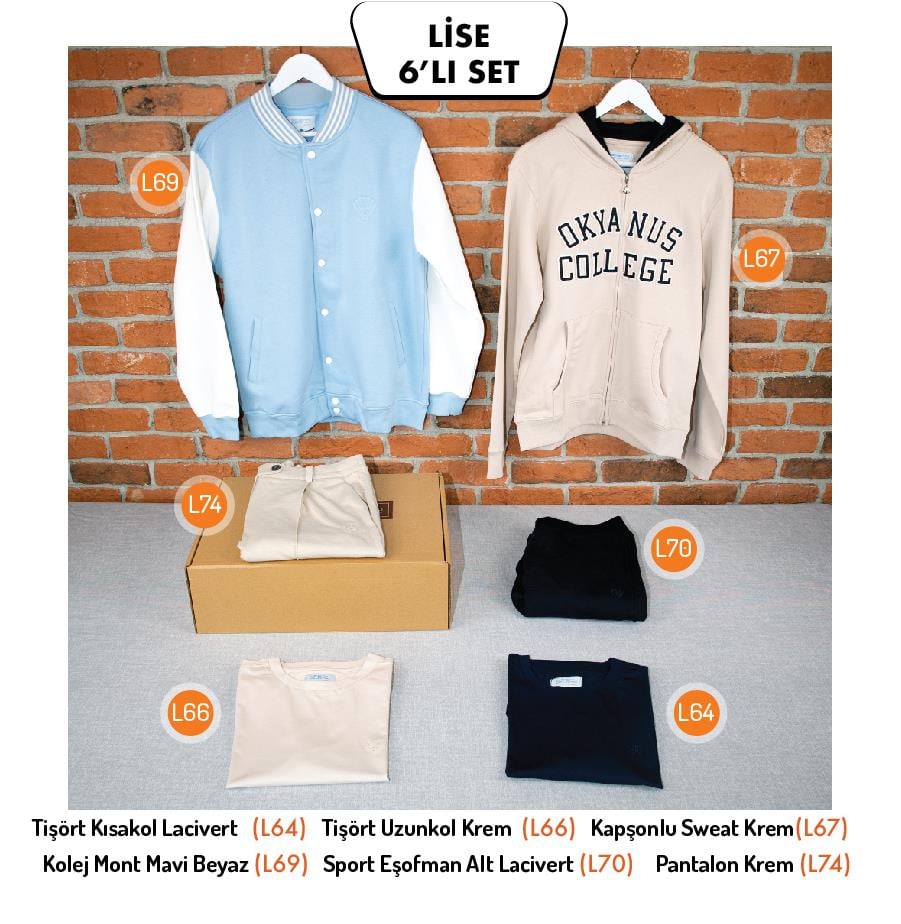 LİSE 6-LI SET