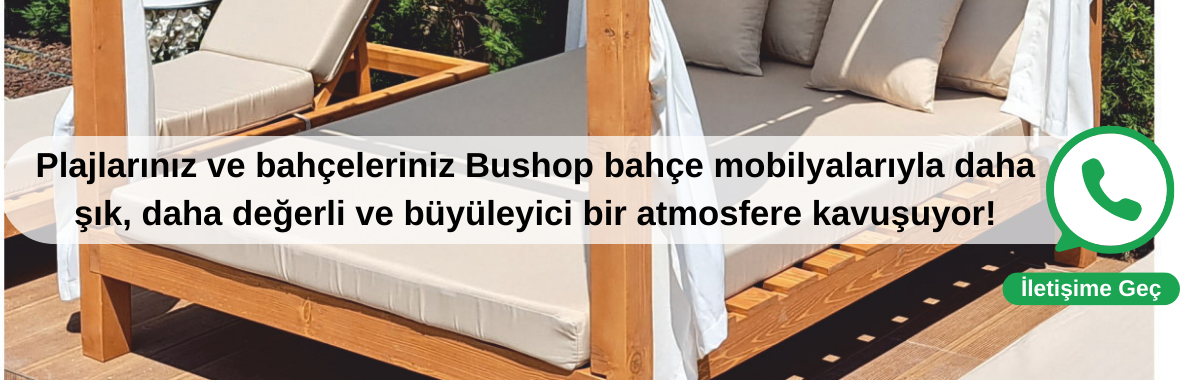 Loca ve Kamelyalar ile Şıklık ve Konfor Dış Mekanlarınızda! Bahçe, plaj, otel ve restoran gibi dış mekanlarda şıklığı ve konforu bir araya getiren loca ve kamelya modellerimiz, hem estetik hem de fonksiyonel çözümler sunuyor. Özel tasarımlarımız sayesinde açık alanlarınızı daha çekici ve kullanışlı hale getirebil  Loca Modelleri Özel tasarım mekanlarımız, modern ve estetik görünümleriyle her ortama uyum sağlar. Konforlu oturma alanları ve dayanıklı yapılar sayesinde hem kişisel hem de ticari kullanıma uygundur. Özellikle plaj, havuz kenarı ve otel gibi mekanlar için idealdir.  Hafif ve Dayanıklı: Kullanım Estetik ve Modern: Minimal ve zarif Kişisel veya Ticari Kullanım: Hem evler hem de Kamelya Modelleri Kamelyalar, bahçenizde gölge ve dinlenme alanı oluşumunun en şık halidir. Ahşap, metal ve farklı malzemelerle elde edilen kamelyalar, hem dayanıklı hem de dekoratif  Doğal Görünüm: Ah Çok Amaçlı Kullanım: Yemek alanı, Dayanıklı Malzeme: Hava koşulları Loca ve Kamelya Seçiminde Alanınızı Belirleyin: Loca ve Malzeme Seçimi: Hava koşulları Tasarım ve Renk:Ben Kullanım Amacı:Ben Neden Bizimle Çalışmalısınız? Kaliteli Malzemeler: Loca ve Özel Tasarımlar:Fa Müşteri Memnuniyeti: Taleplerin Çevre Dostu Üretim: Doğaya Şimdi Ürünlerimizi Keşfedin! Bahçenizi ve açık alanlarınızı güzelleştirecek, konforu en üst düzeye çıkaracak loca ve kamelya modellerimizi hemen inceleyin. Hayalinizdeki dış mekânı yaratmak için doğru adres.