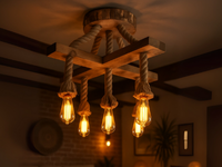 Ahşap avize ve sarkıt modelleri