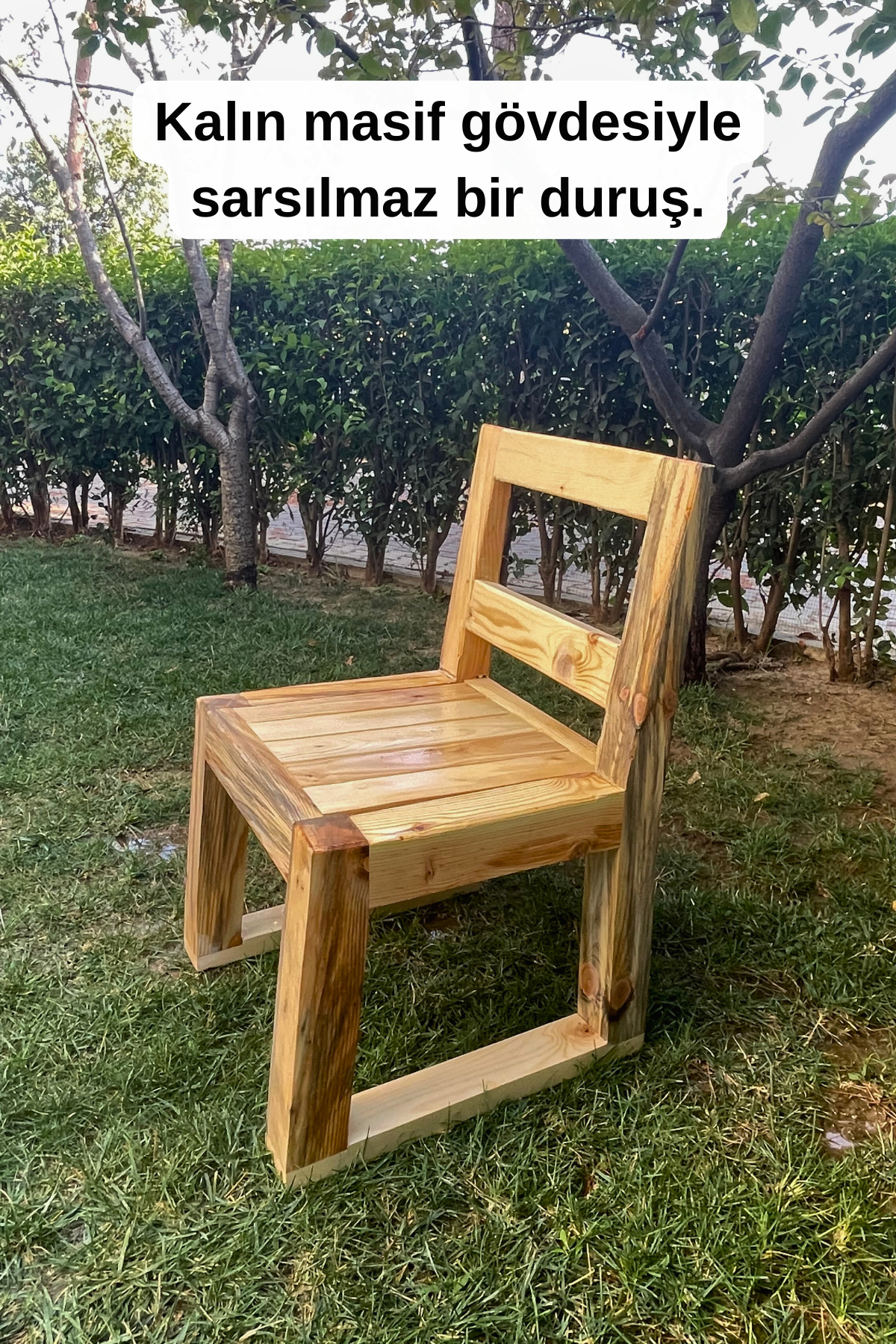 2li Sandalye balkon masa sandalye bahçe mobilyası Bushop Sandalye King Series Antrasit