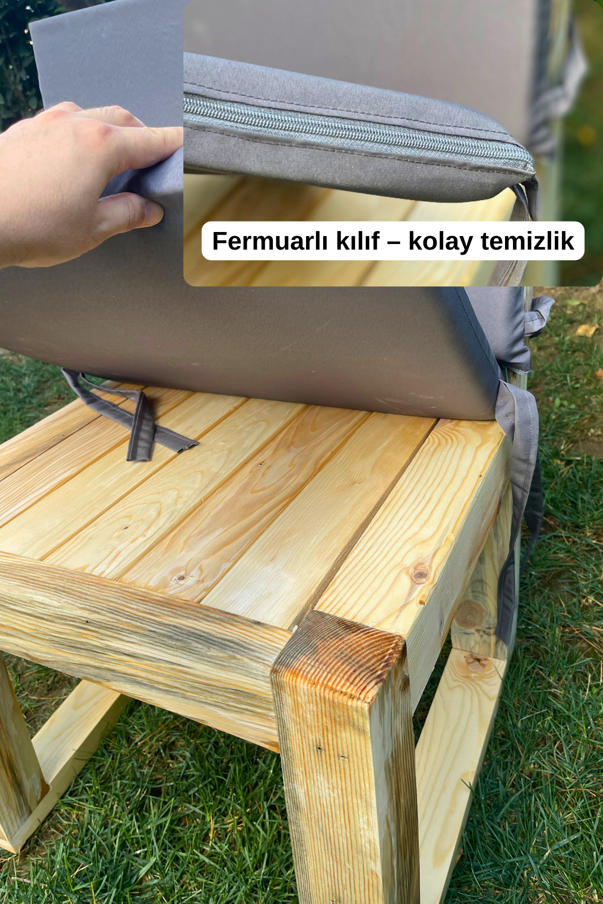 Sandalye balkon masa sandalye bahçe mobilyası Bushop Sandalye King Series Beyaz