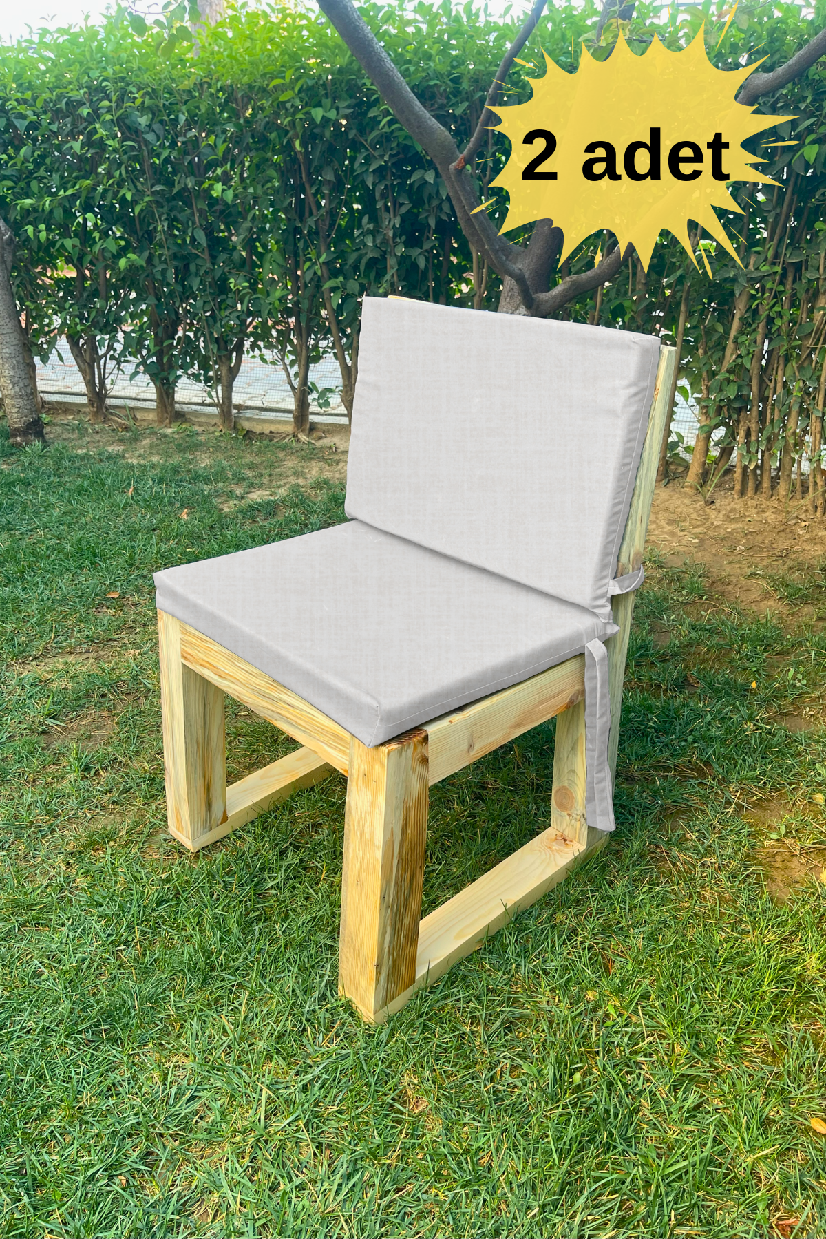 Sandalye balkon masa sandalye bahçe mobilyası Bushop Sandalye King Series Beyaz