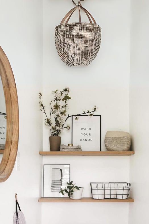 Ahşap Duvar raf 2li Set Çok amaçlı duvar deokratif ahşap raf düzenleyici raf duvar raflar kitaplık rafı  ahşap süs raf mutfak rafı, salon ahşap raf ahşap duvar raf Fındık  