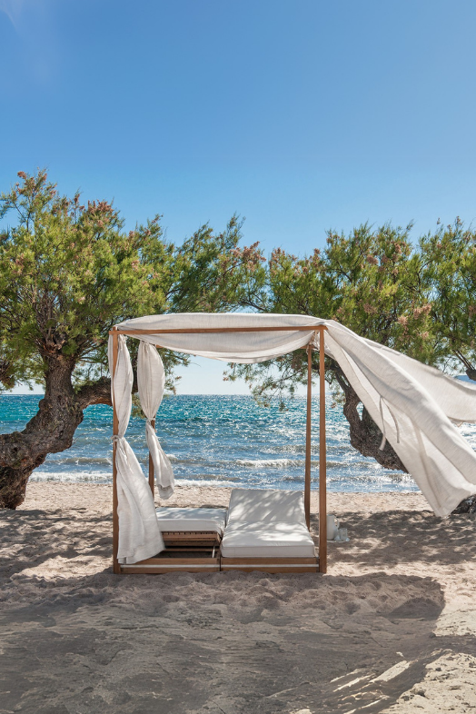 Ahşap Loca Çift kişilik Şezlong  Sicilya serisi loca 