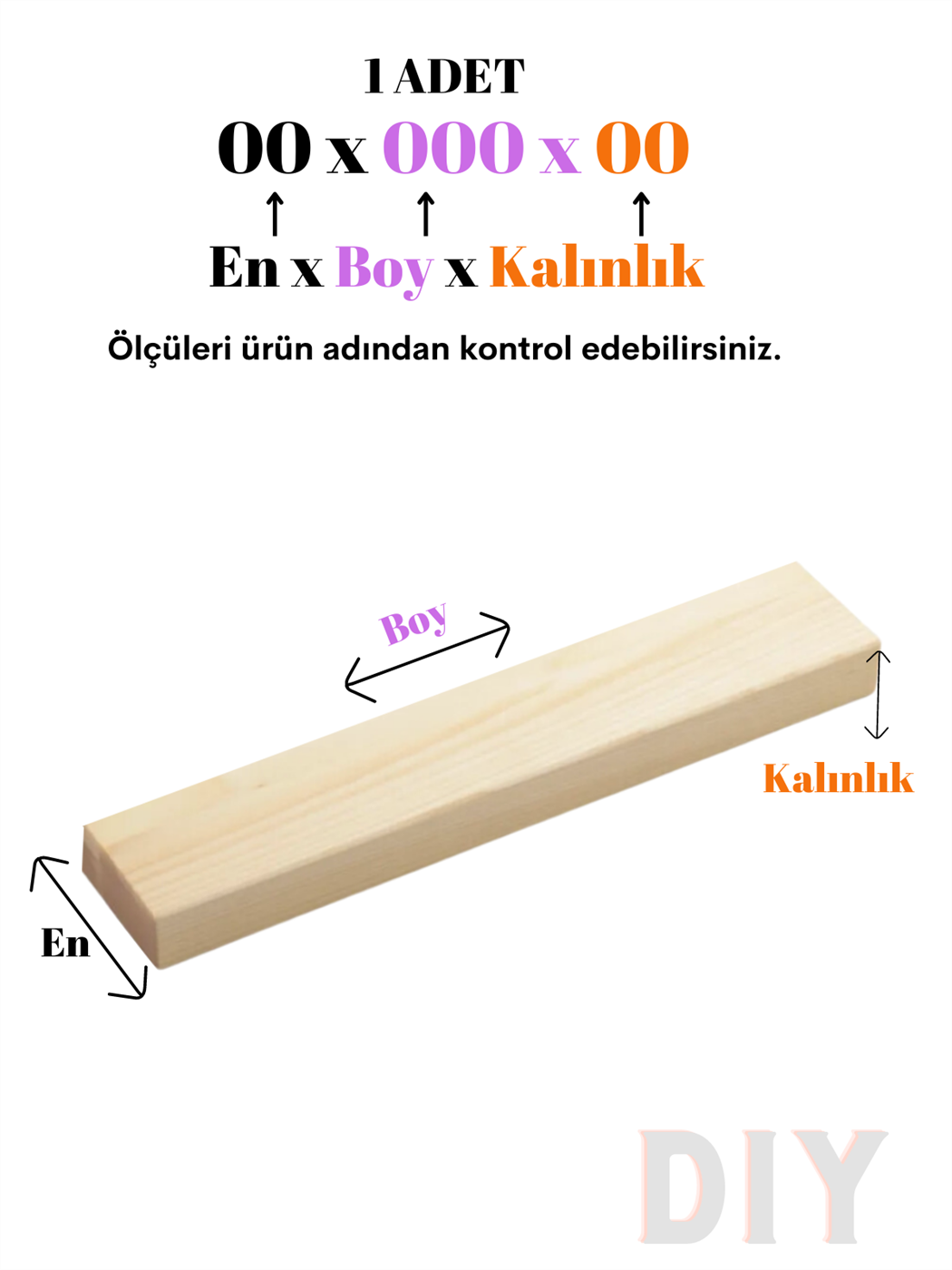 Masif Panel Ahşap, Ihlamur Masif Panel, Masif Panel, Ahşap Panel, Kendin Yap Hobi, Genişlik 6cm