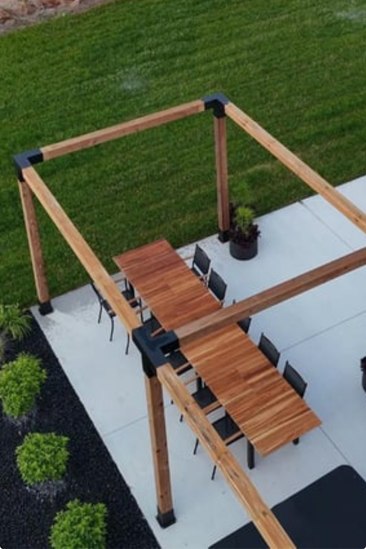 Ahşap Pergole - Bahçe pergole modelleri