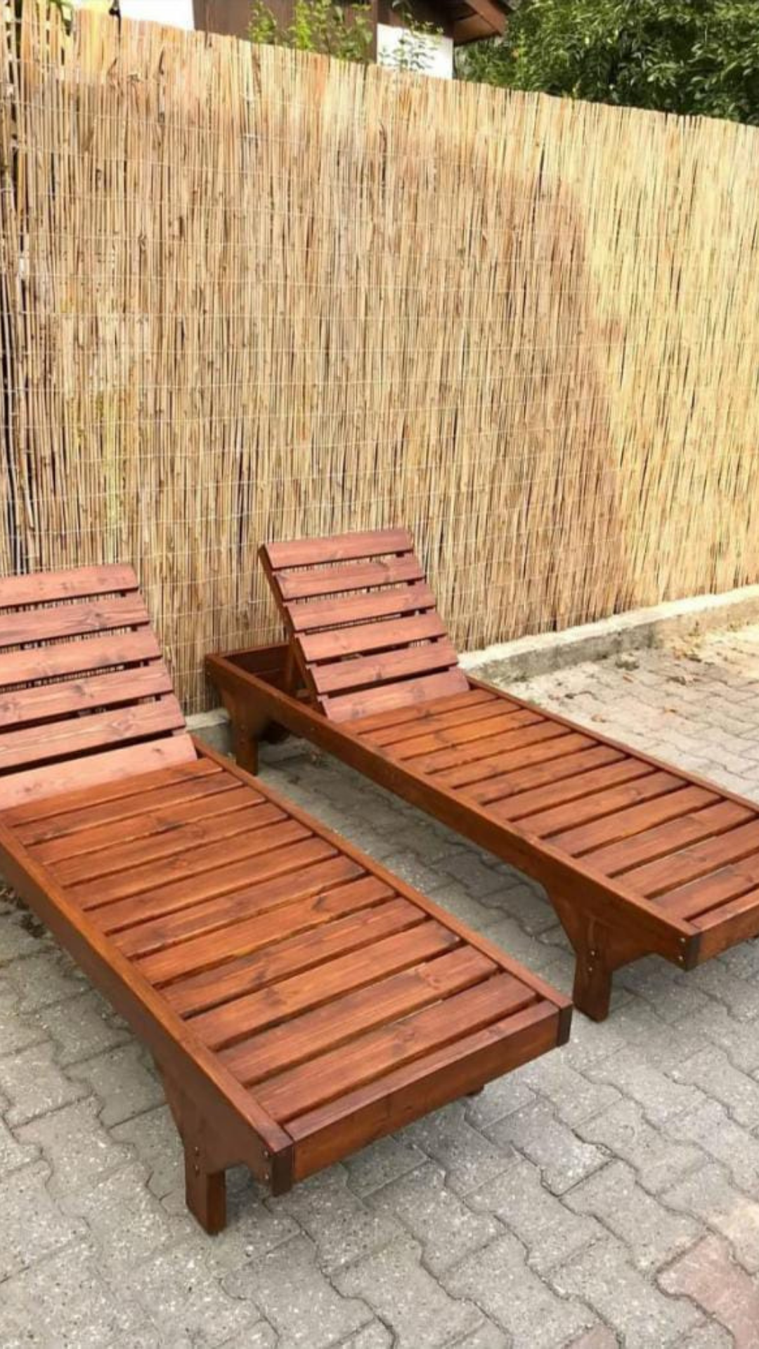 Ahşap şezlong Şezlong Plaj şezlong Mindersiz Şezlong Havuz Şezlong Eko model 1 adet