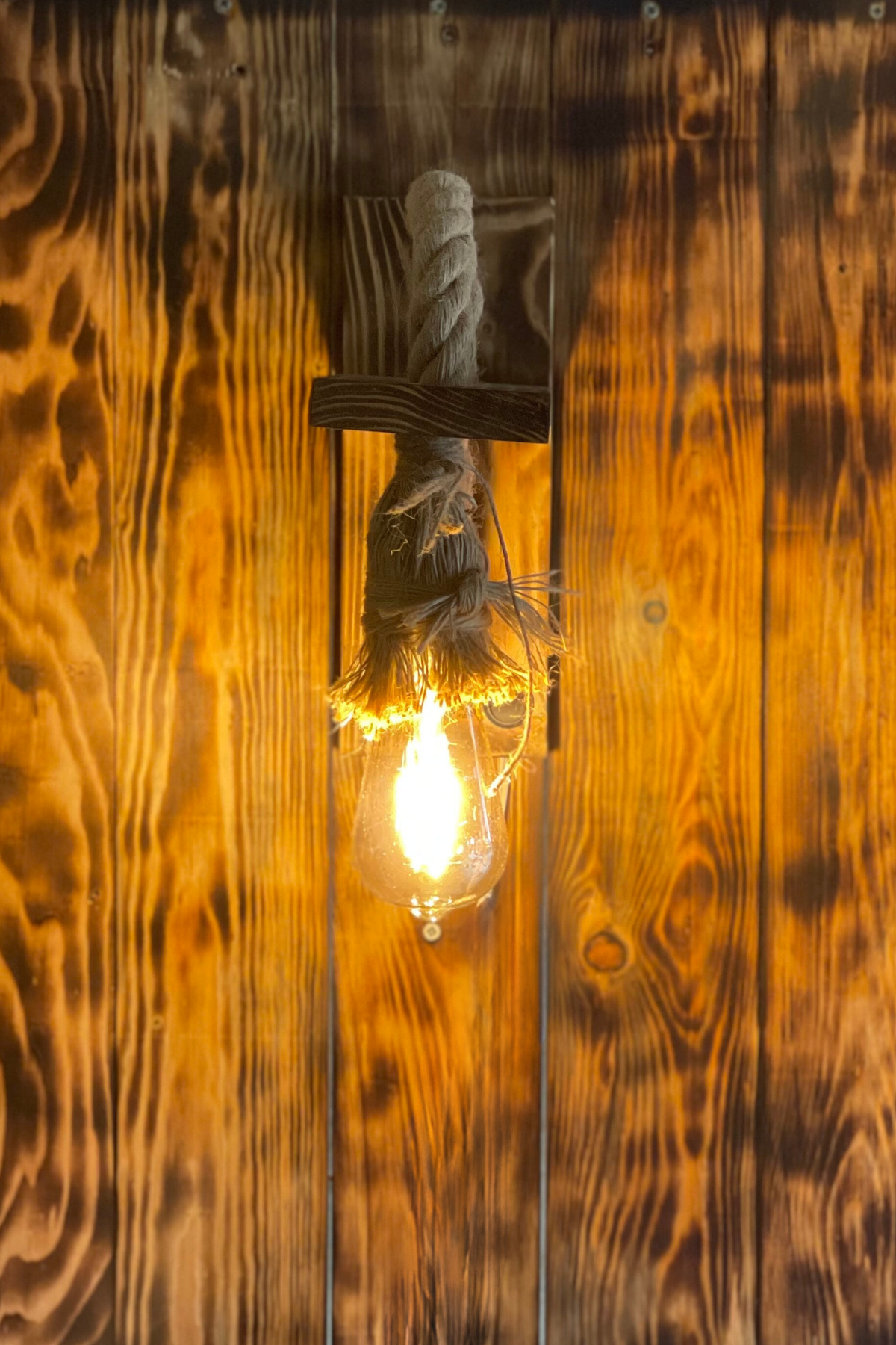 Aplik Ahşap Aç Kapa Düğmeli Aplik Duvar Lambası Cafe Restorant Butik Otel Ahşap Aplik Duvar Lambası