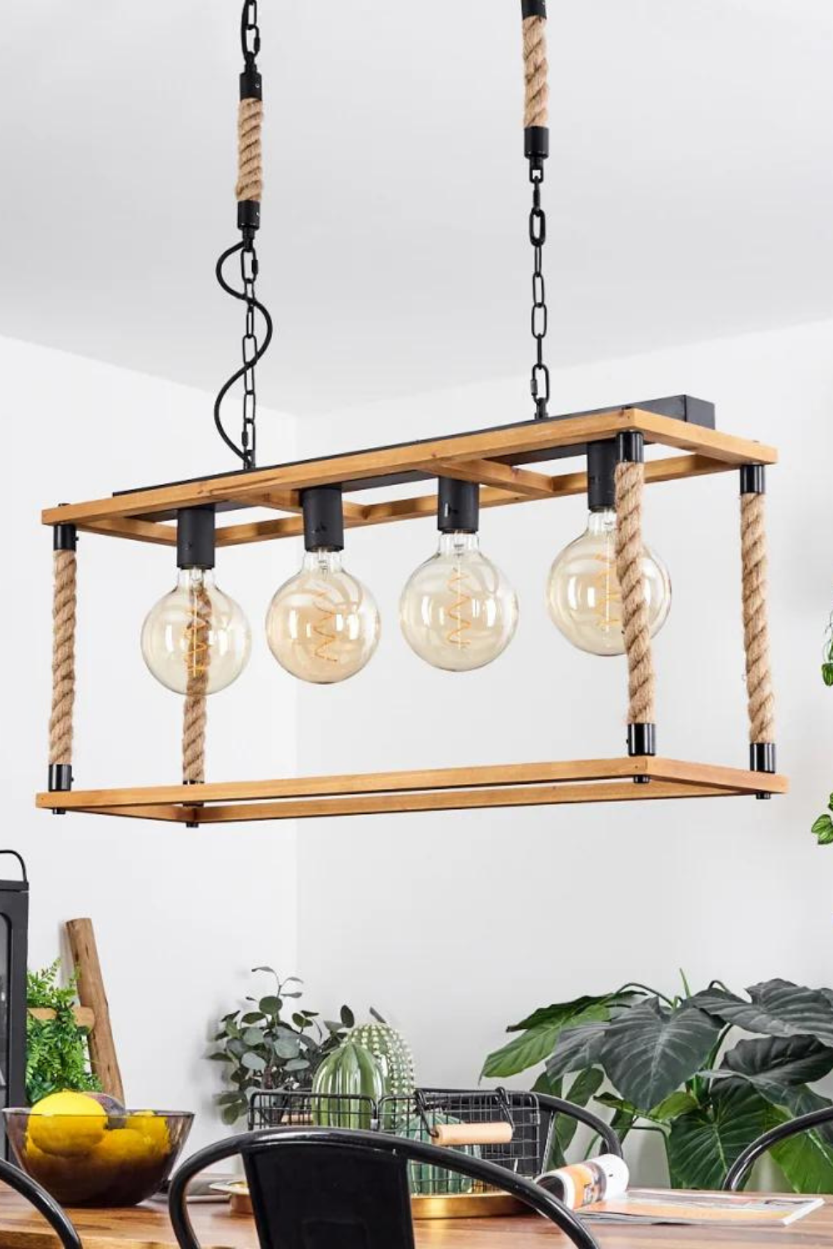 Avize ahşap bohem dizayn sarkıt avize trend bohem serisi 