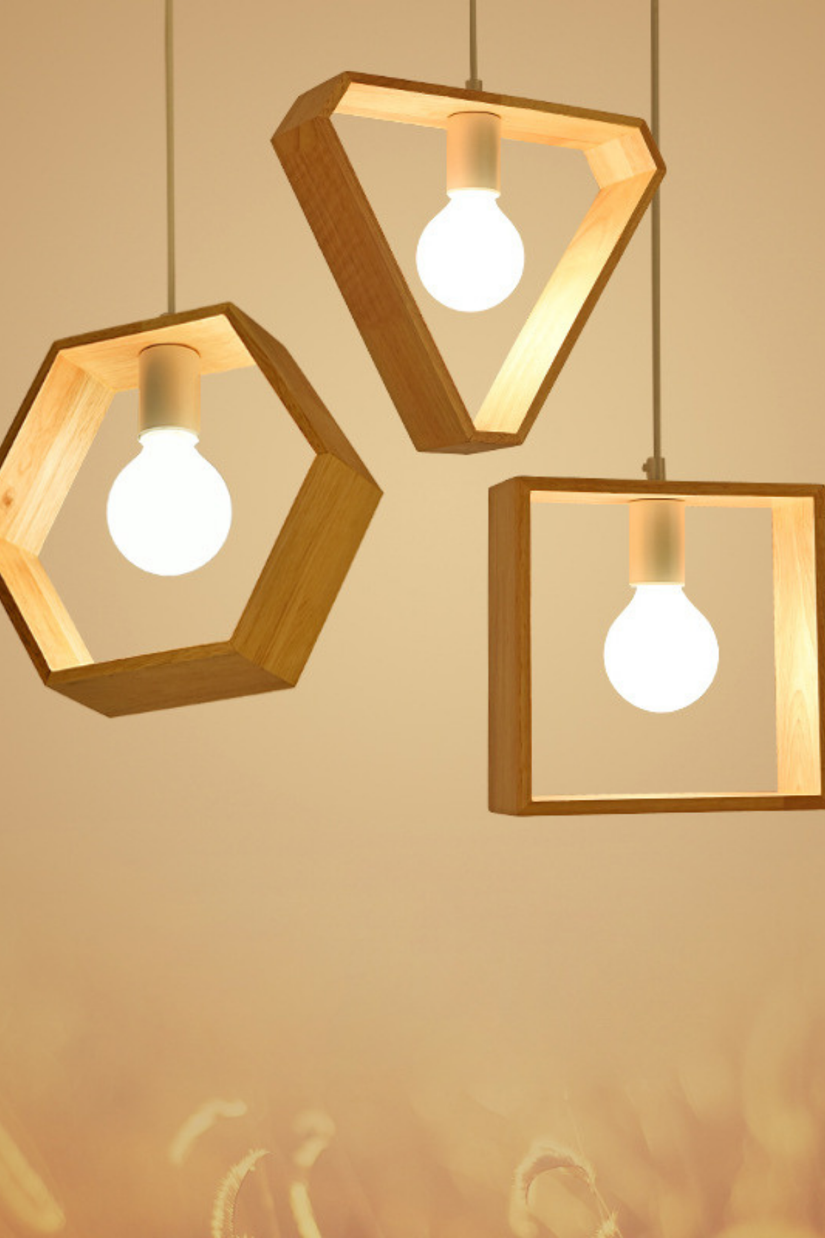 Avize Ahşap Bohem Tasarım İç Aydınlatma Classic Serisi