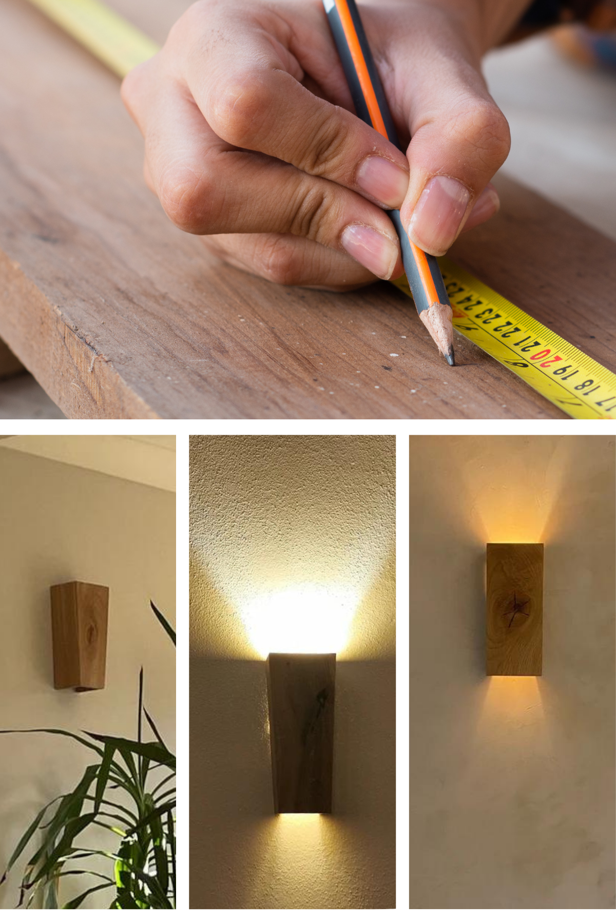 Duvar lambası Aplik Duvar aplikleri Led aplik Rustik duvar aplik Dekoratif duvar aydınlatması Gece lambası BuShop Alaçatı Natural