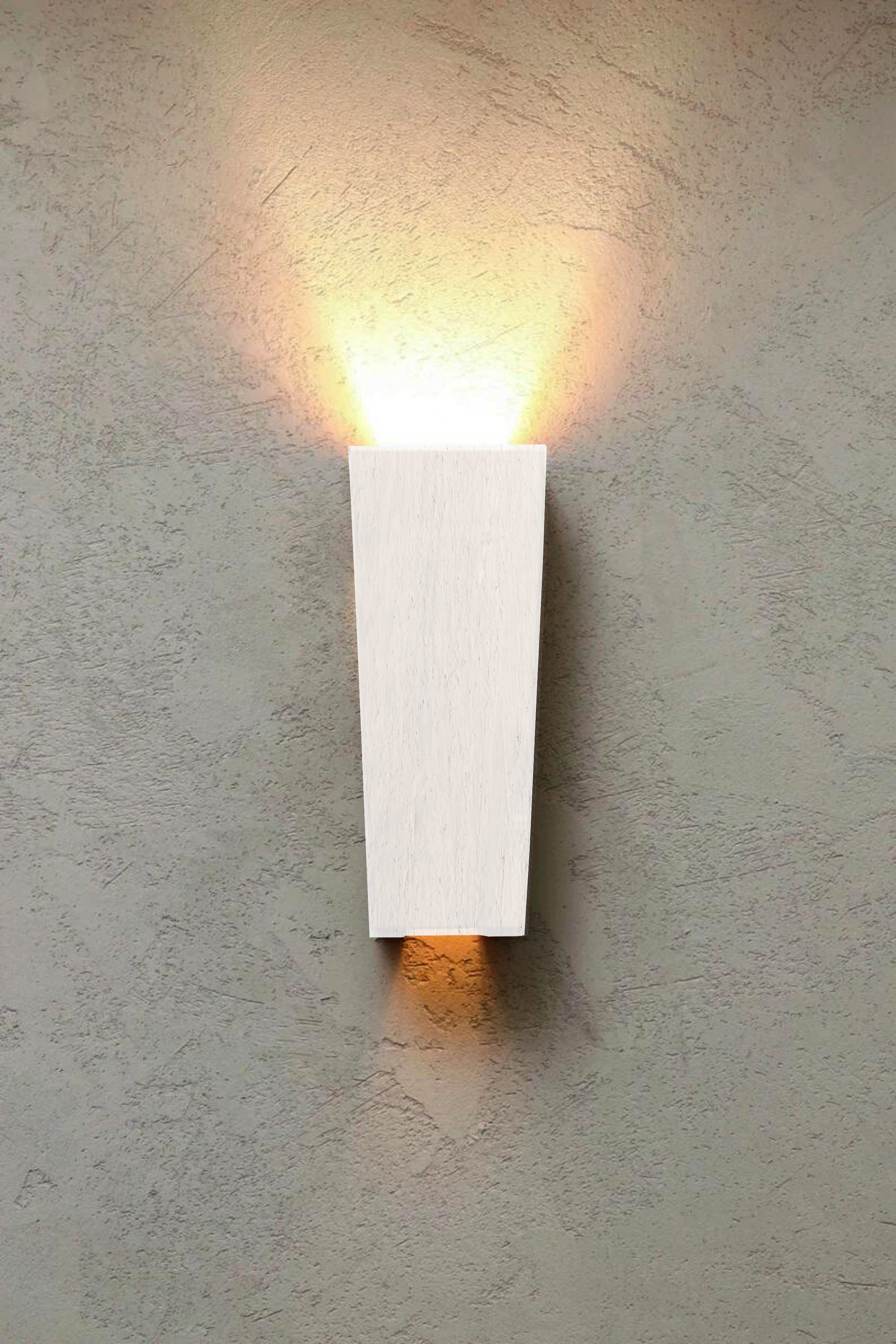 Duvar lambası Aplik Duvar aplikleri Led aplik Rustik duvar aplik Dekoratif duvar aydınlatması Gece lambası BuShop Alaçatı Beyaz