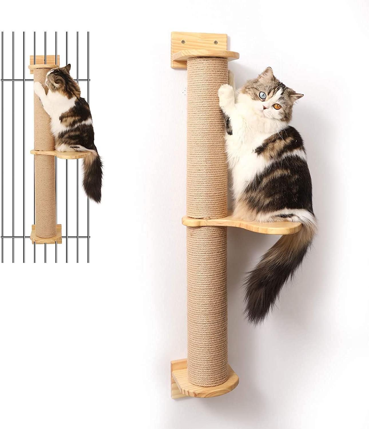 Kedi duvar parkuru Kedi Tırmalama Kedi Parkuru Kedi Evi 12 Parça Patiyol Premium