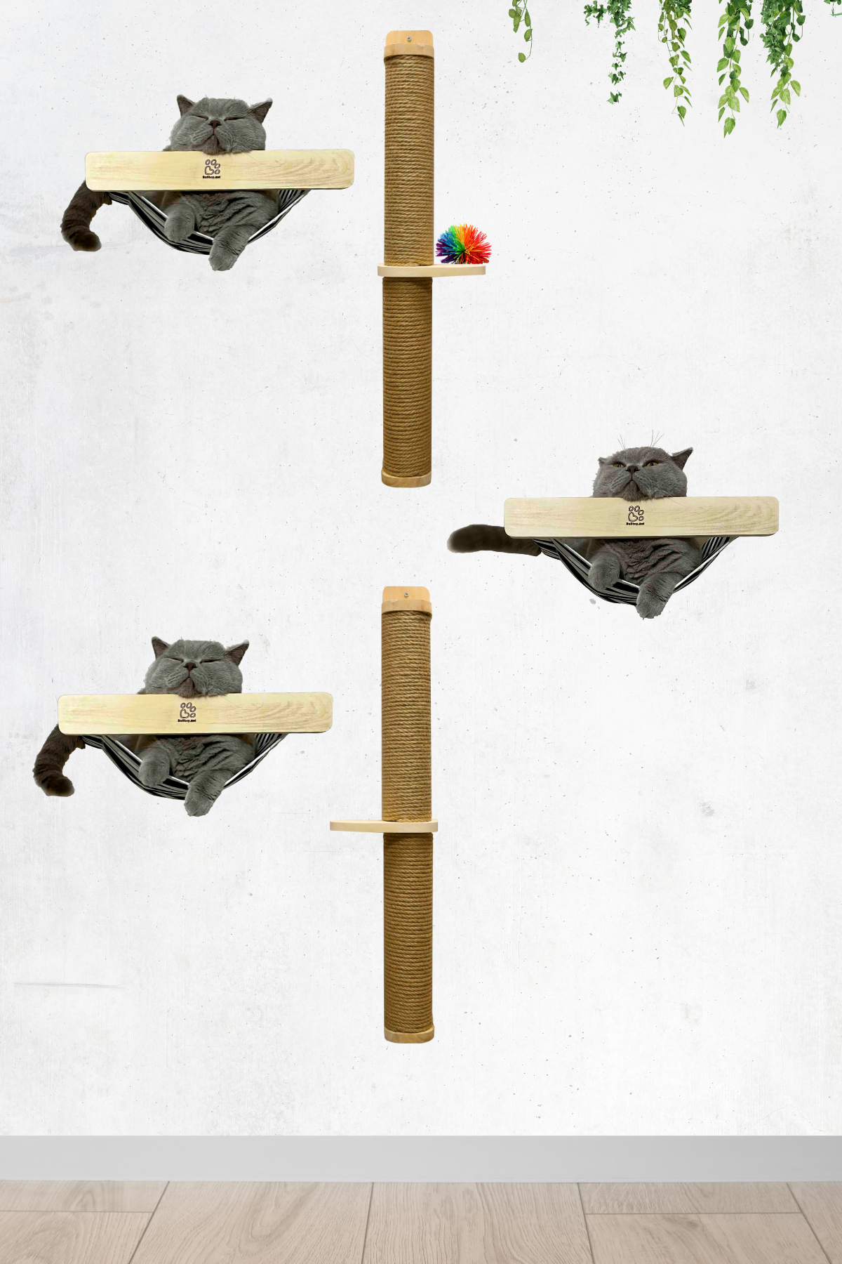  Kedi Yuvası, Kedi Yatağı, ve Kedi duvar yatağı, Kedi hamağı, Ahşap Modern kedi yatağı, BuShop Red Odin Serisi 