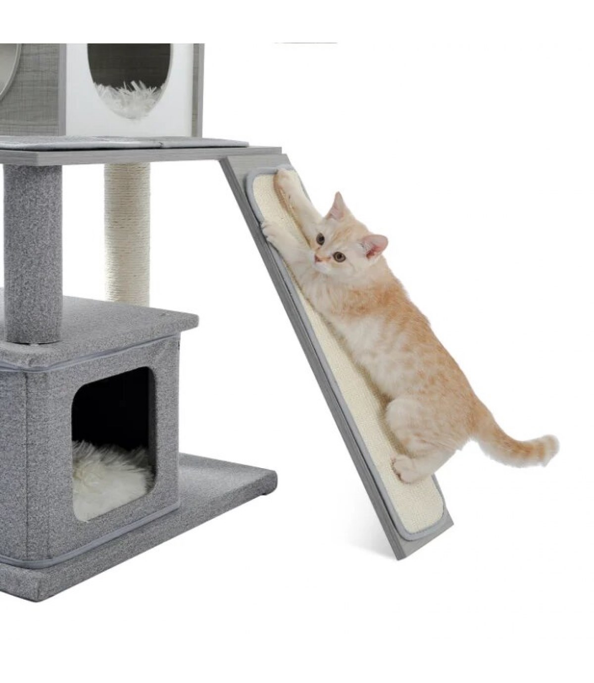 Kedi evi  kulesi kediler için özel bir yaşam alanı BuShop kedi ağacı  Lüx kedi evi Spor