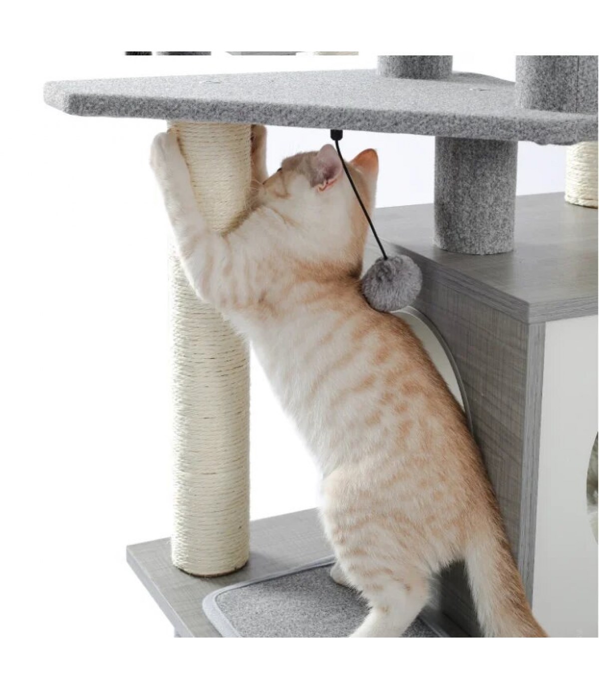Kedi evi  kulesi kediler için özel bir yaşam alanı BuShop kedi ağacı  Lüx kedi evi Spor