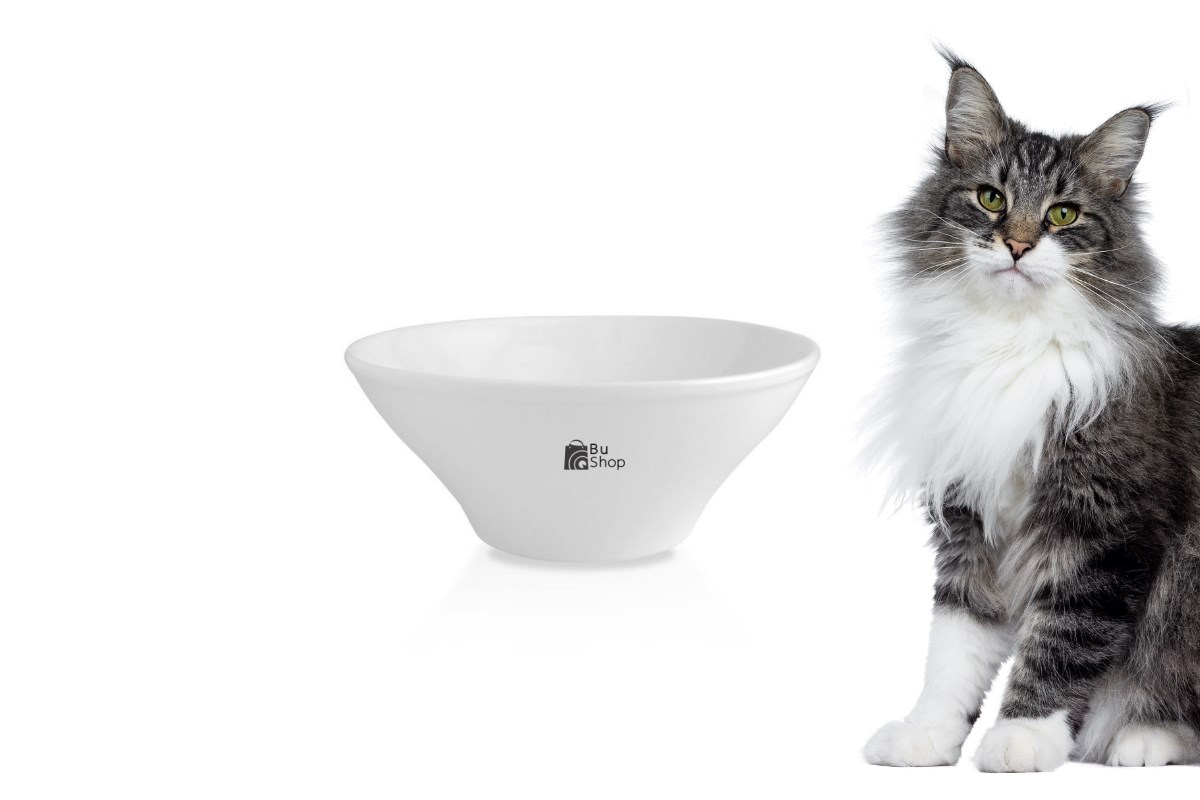 Kedi köpek mama kasesi 14cm  Seramik Yüksek Kalite BuShop