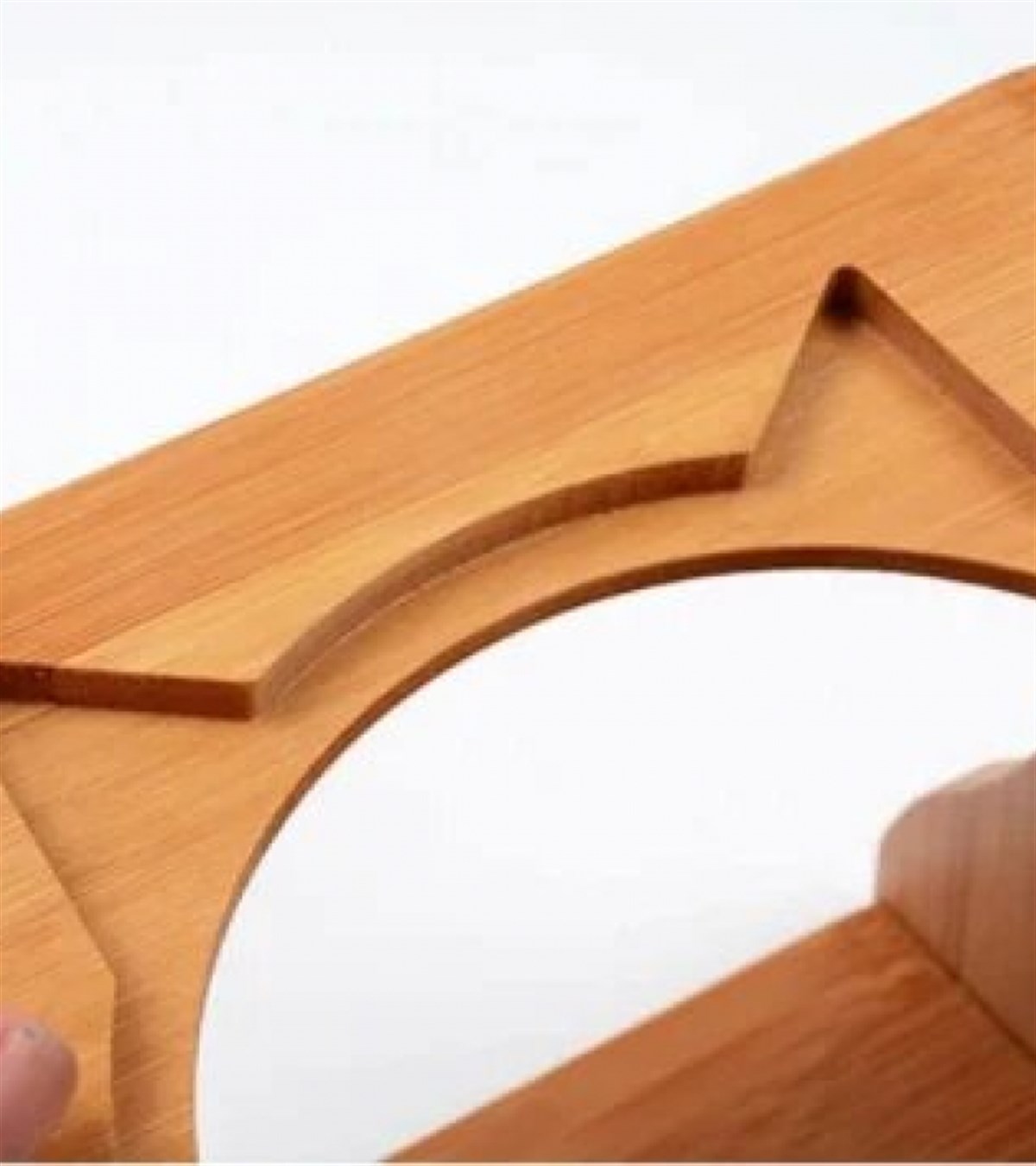 Cat Dog Food and Water bowl Single bowl, Wooden High Quality BuShop Katya