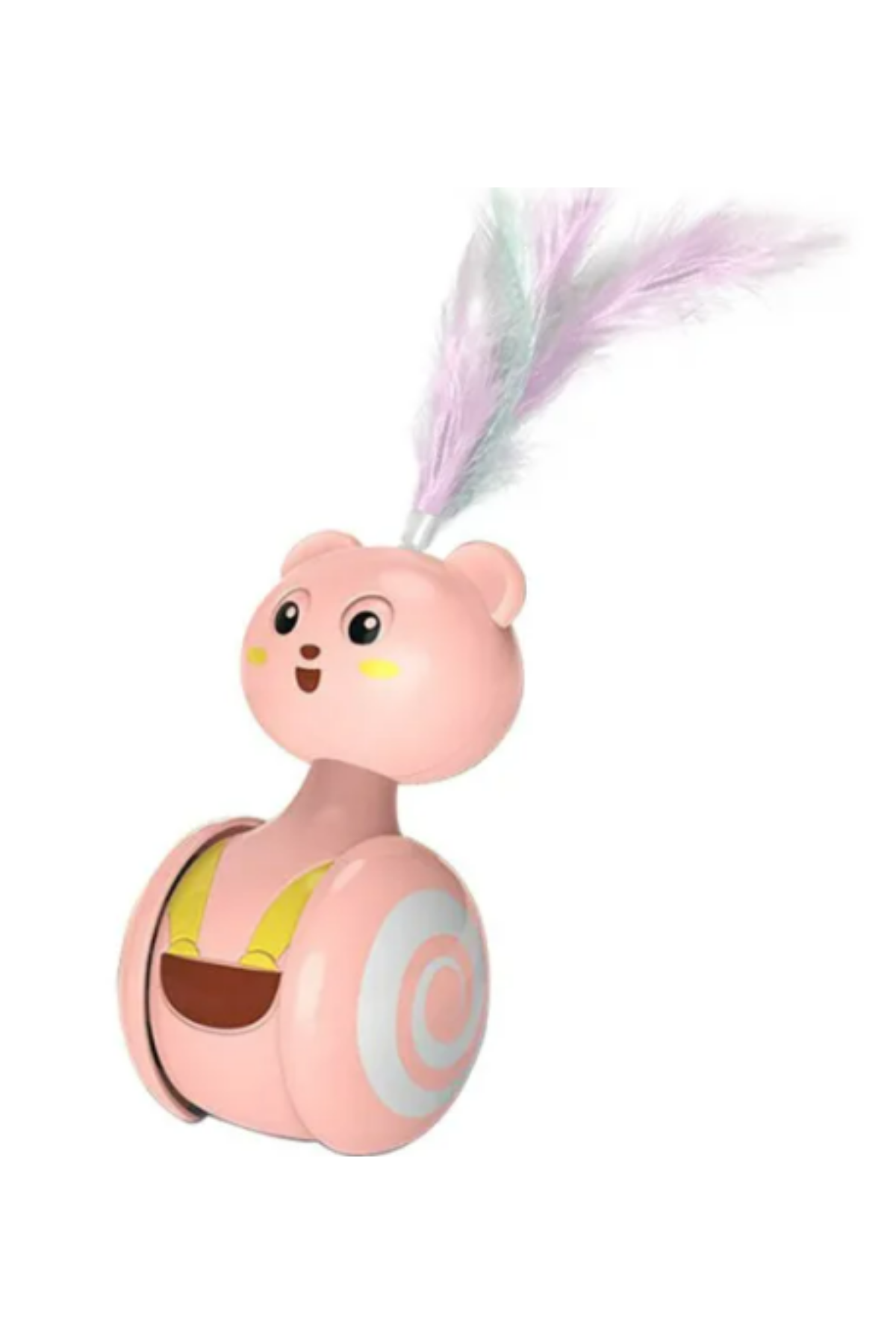 kedi oyuncak ,kedi zeka oyuncağı ,enerji atma oyuncağı, yürüyen kedi oyuncak, yakalama topu ,pembe, otomatik