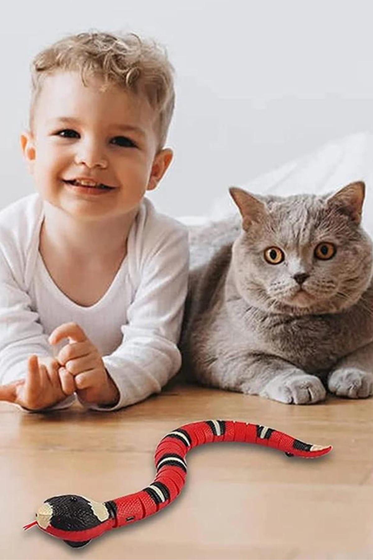 Kedi oyuncak Sensörle Çalışan Şarjlı Ve Hareketli Yılan