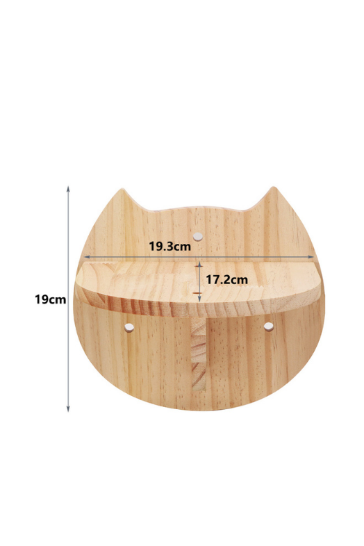 Kedi parkuru kedi yatağı kedi evi kedi duvar tırmanma oyun seti half moon modeli
