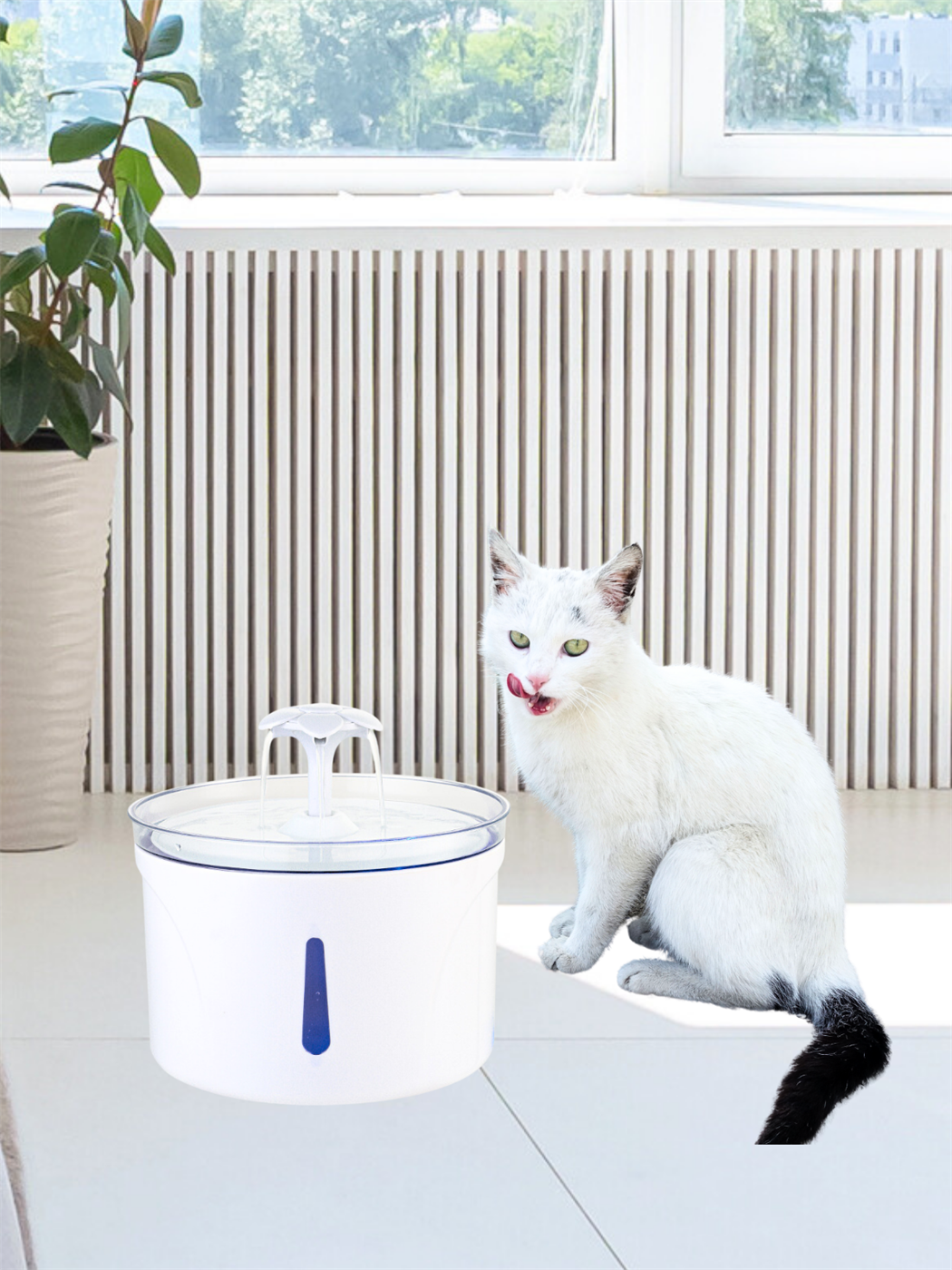 Kedi su pınarı,Kedi su çeşmesi ,Kedi su sebili ,Otomatik  su kabı, Pro,ithal