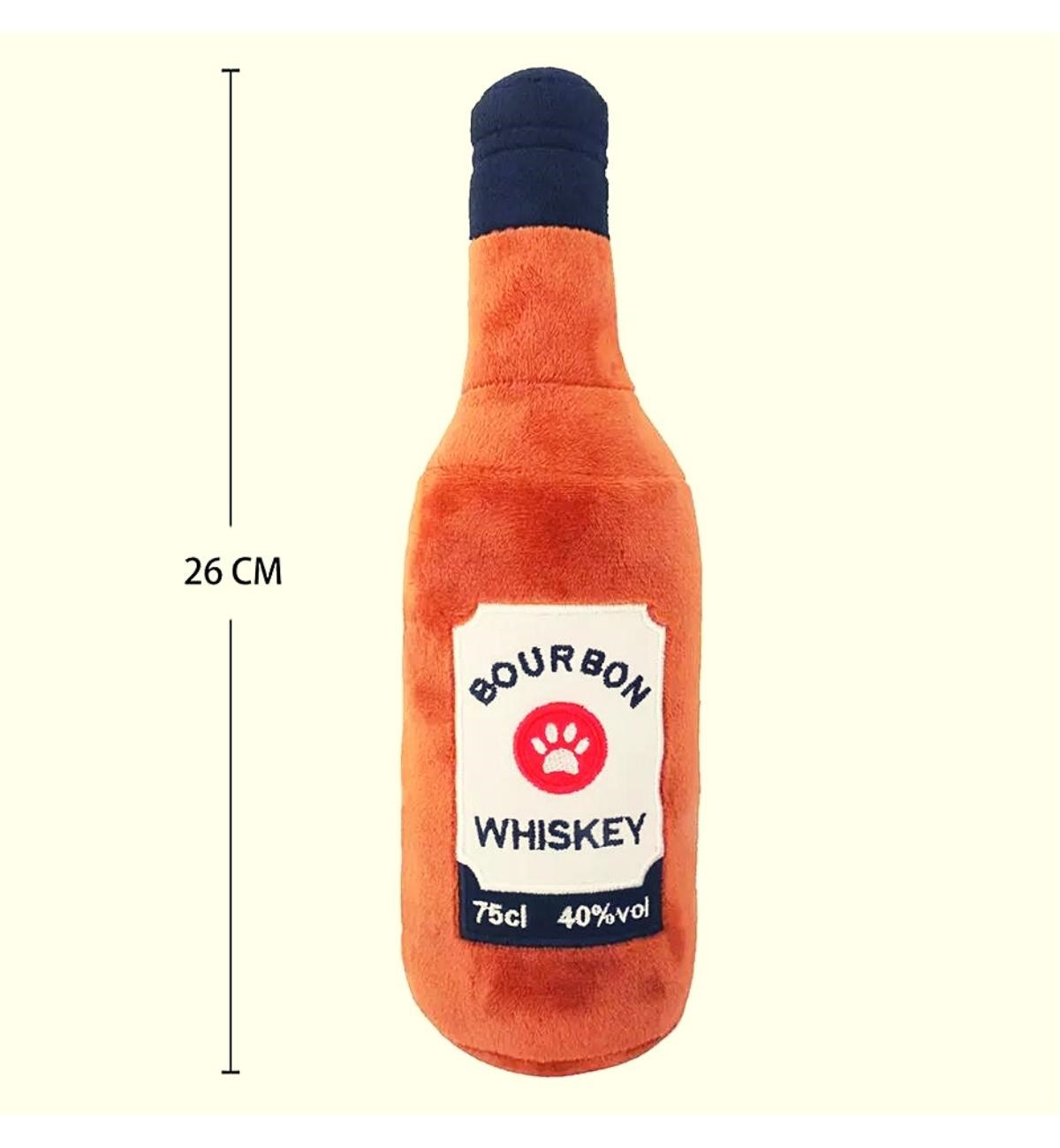 Köpek diş temizleme ve çiğneme oyuncağı-Sağlam yapı-26CM-Şık Tasarım-Bushop Whiskey