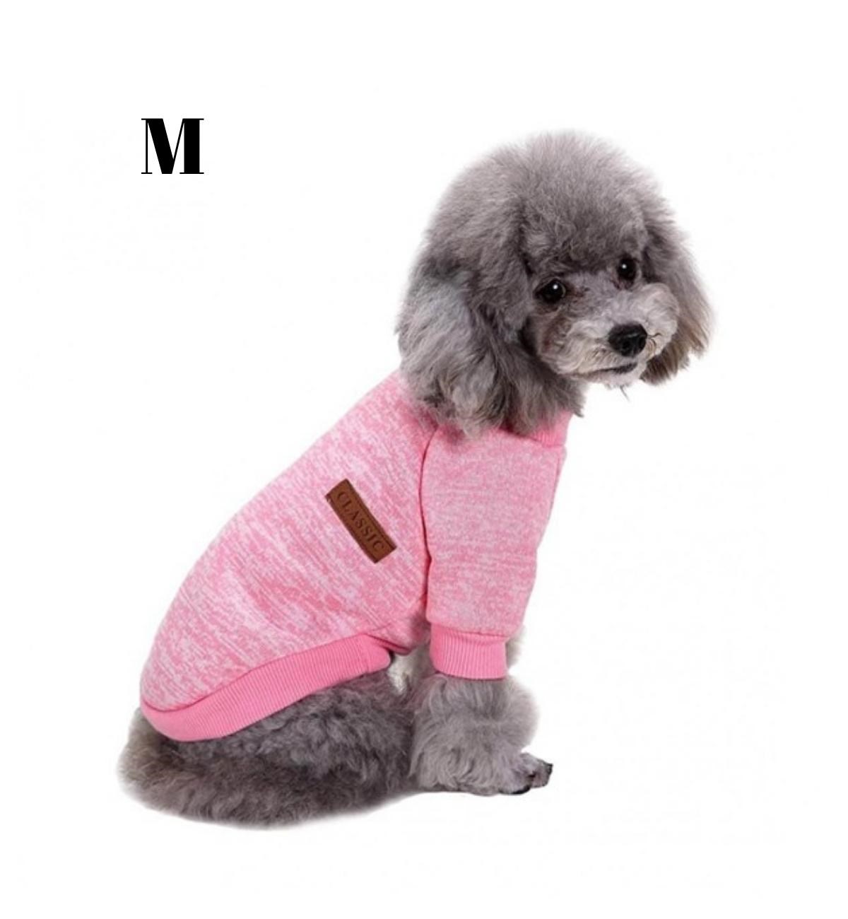 Köpek Kıyafeti ve Elbisesi Kaliteli kumaş Pembe Medium