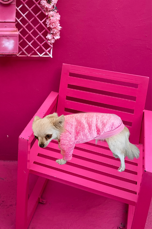 Köpek Kıyafeti ve Elbisesi Kaliteli kumaş Pembe Medium