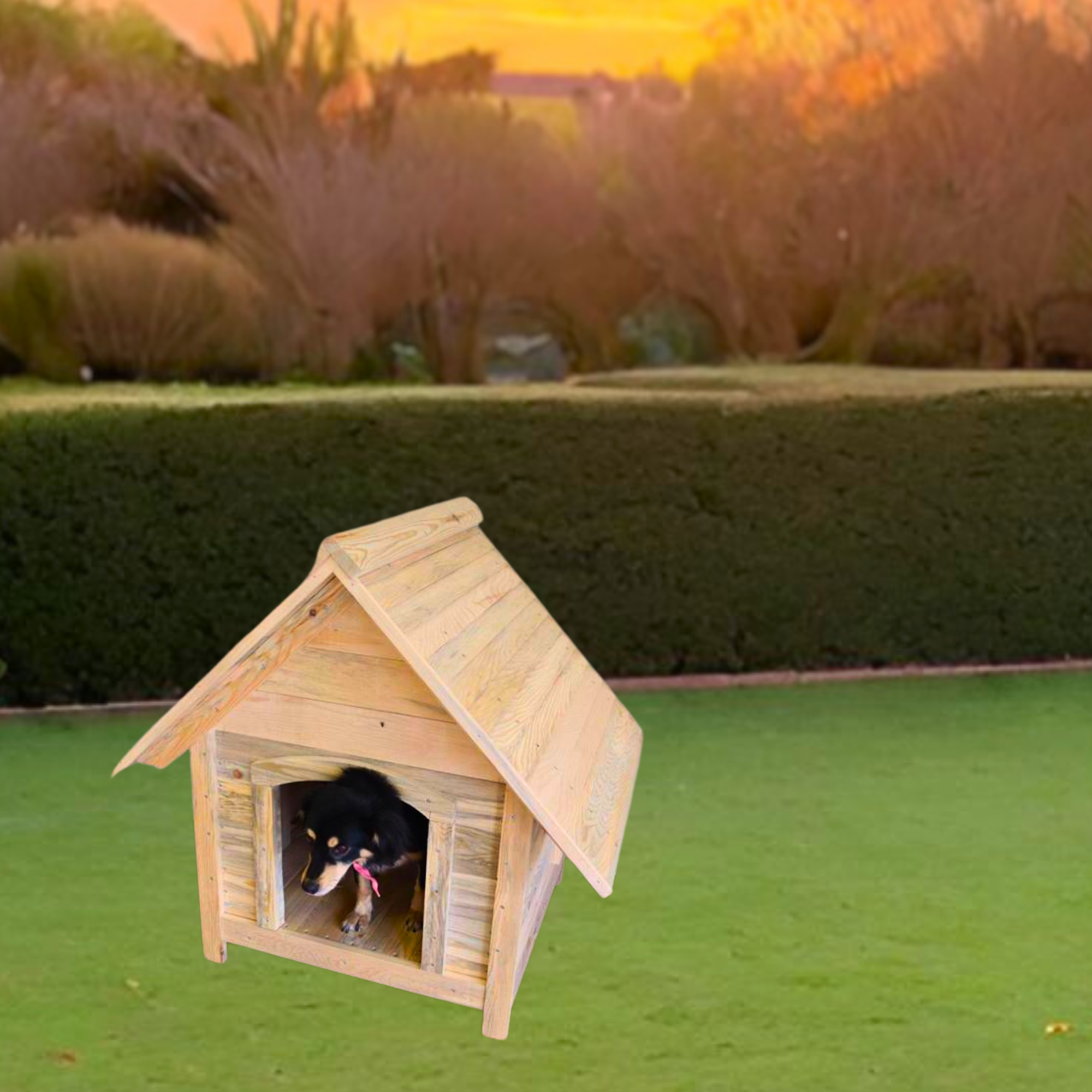Köpek Kulübesi ve evi pro ahşap ısı yalıtımlı su geçirmez