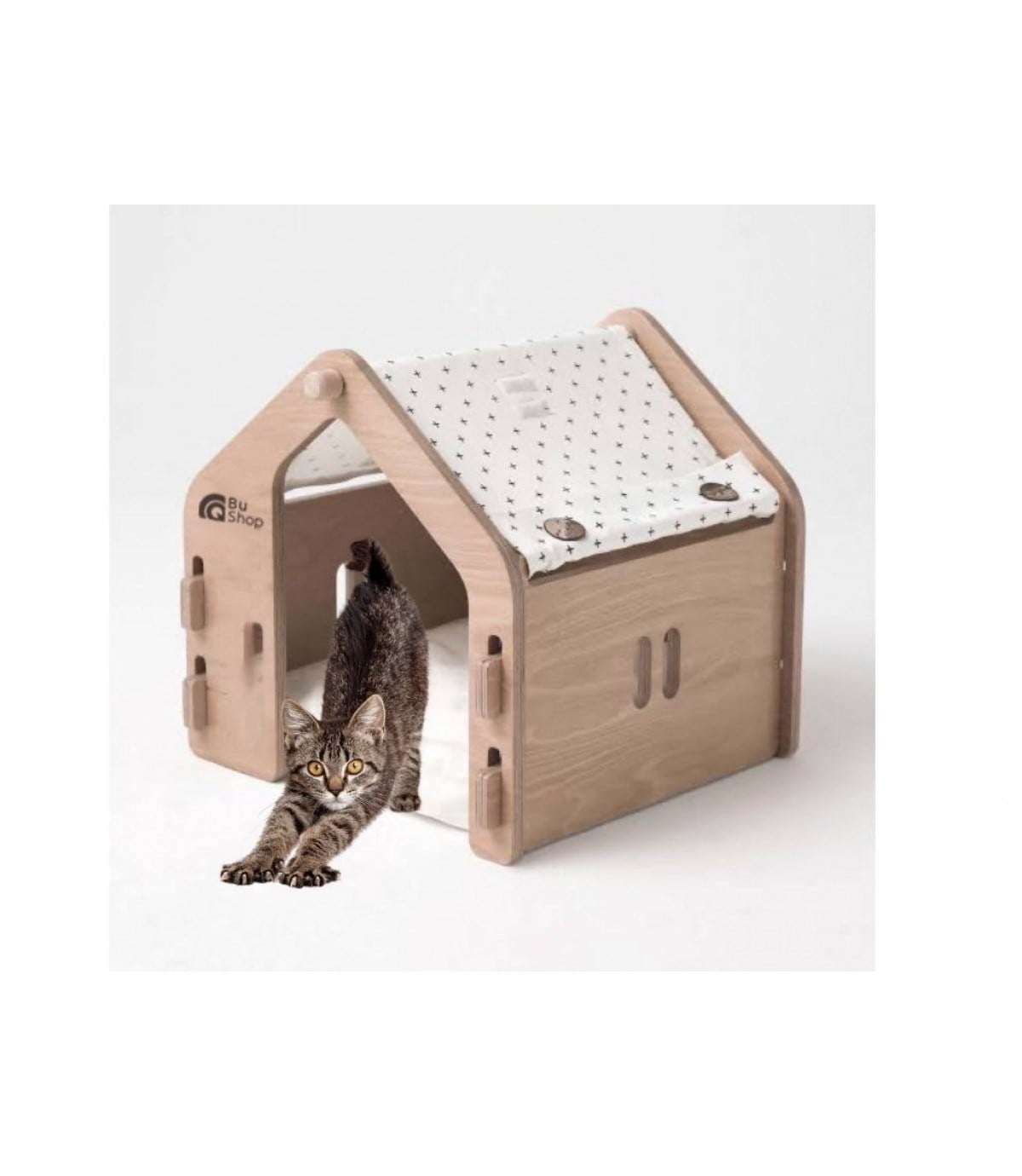 modern ahşap  lüx Bushop kedi kopek evi  yüksek kalite maria modeli