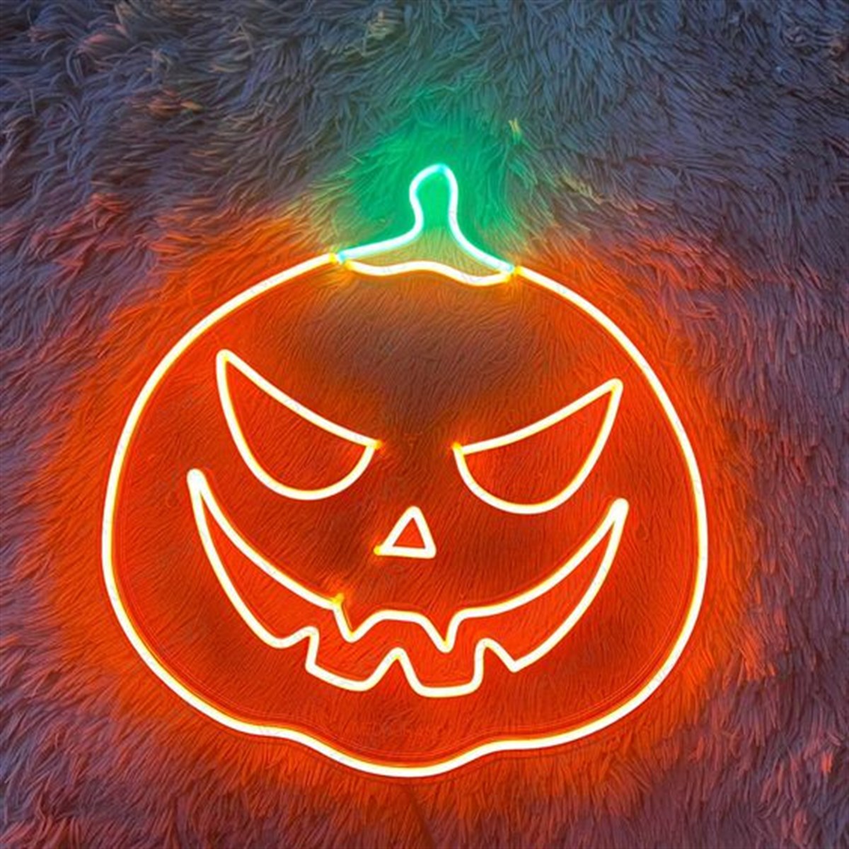 Neon Balkabağı ,halloween temalı duvar askılı, Doğum günü, dekorasyon odası, Ev, Parti, mağaza