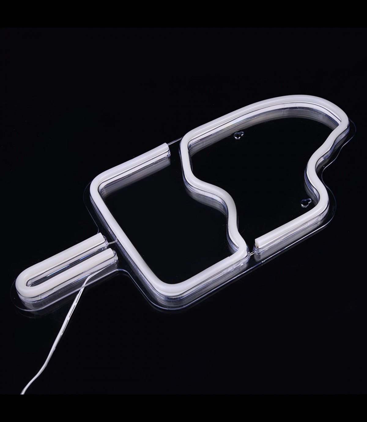 Neon led ışık dondurma temalı duvar süsü,dekoru, tabelası, bar, ev,restoran, market led neon dekoru