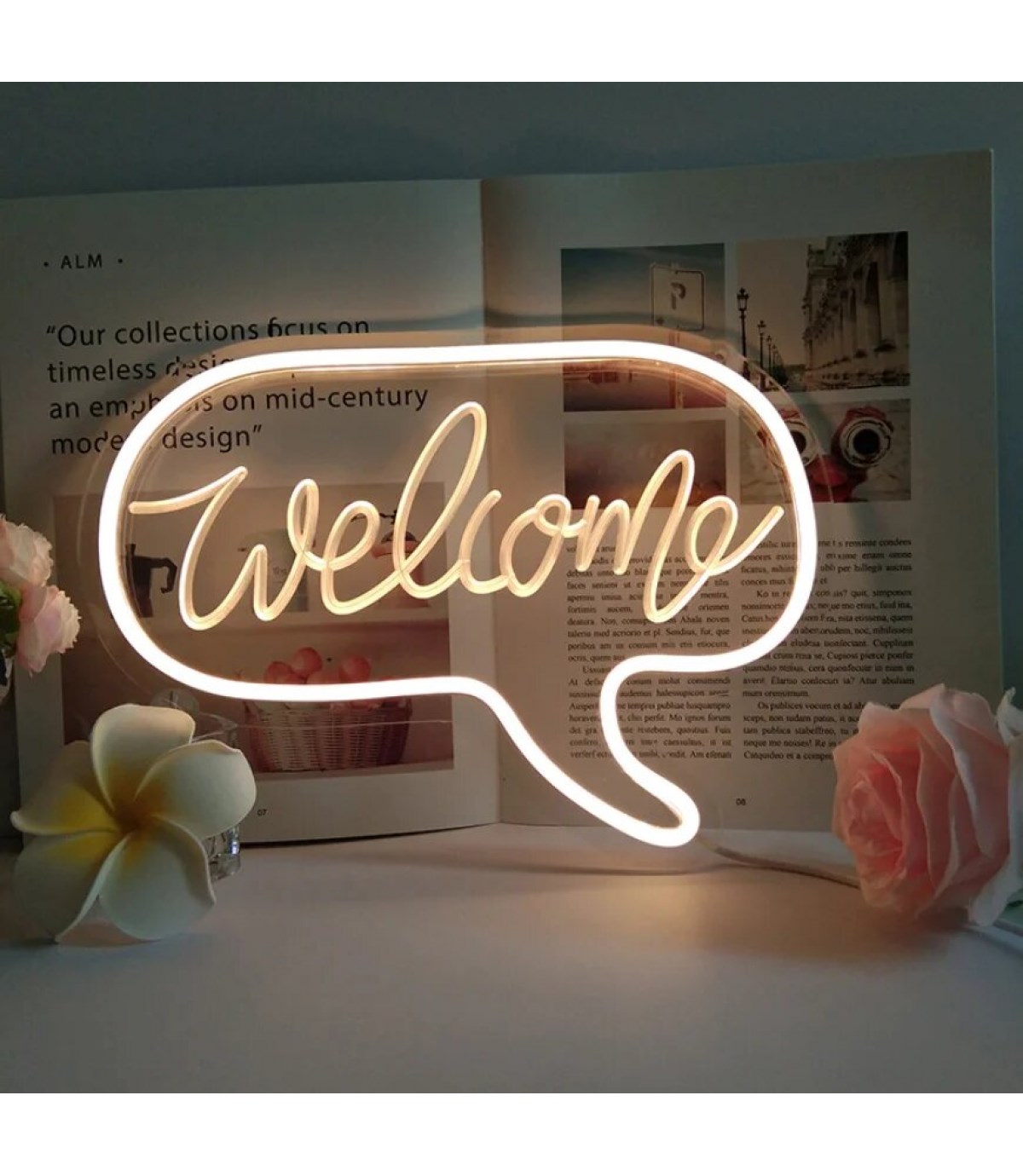 Neon led ışık, mesaj temalı duvar süsü,dekoru,neon led tabela, dikkat çeken renkler, kafe, ev dekor