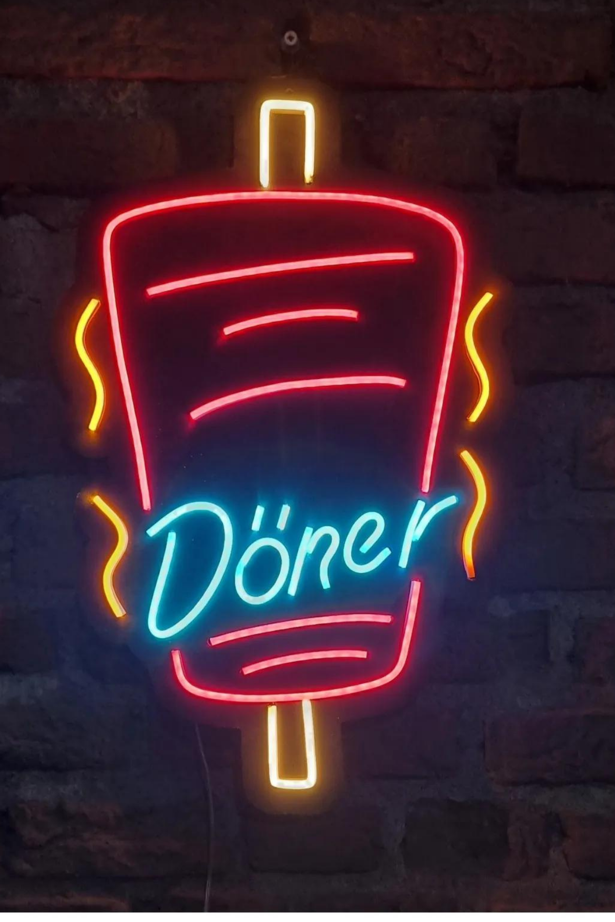 neon led tabela  kişiye özel neon tabela neon ışıklı yazı kebab led neon  doner led neon  ışıklı neon tabela resturant temalı