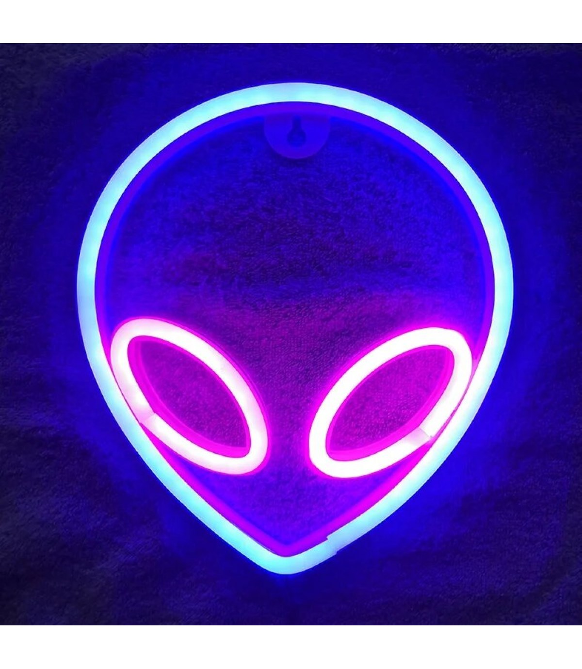 Neon led uzaylı, ufo , temalı duvar askılı,led neon tabela Doğum günü,Ev, dekorasyon odası,