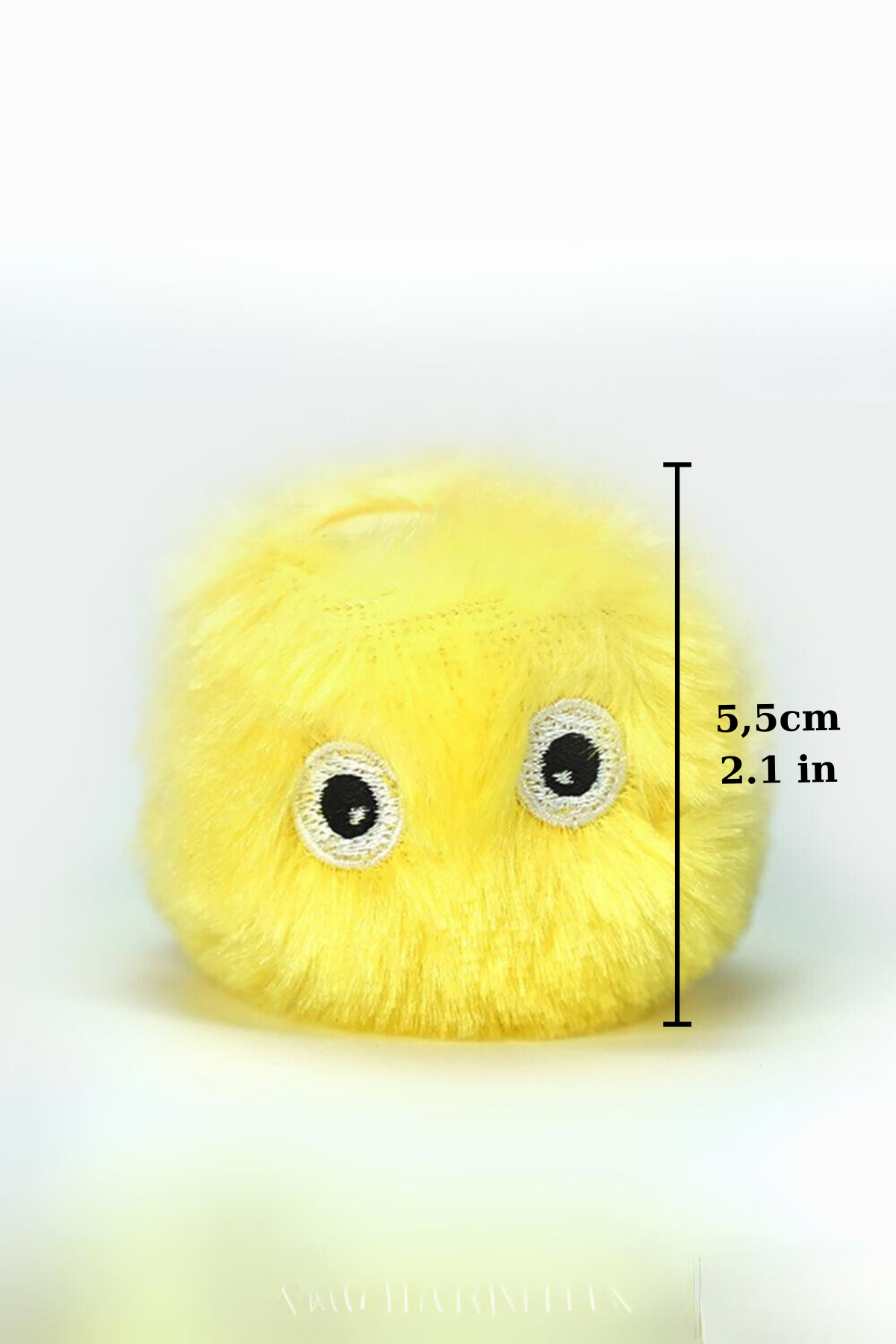 Peluş kedi oyuncak İnteraktif kedi oyuncağı Gerçek Kuş Sesli - Sarı